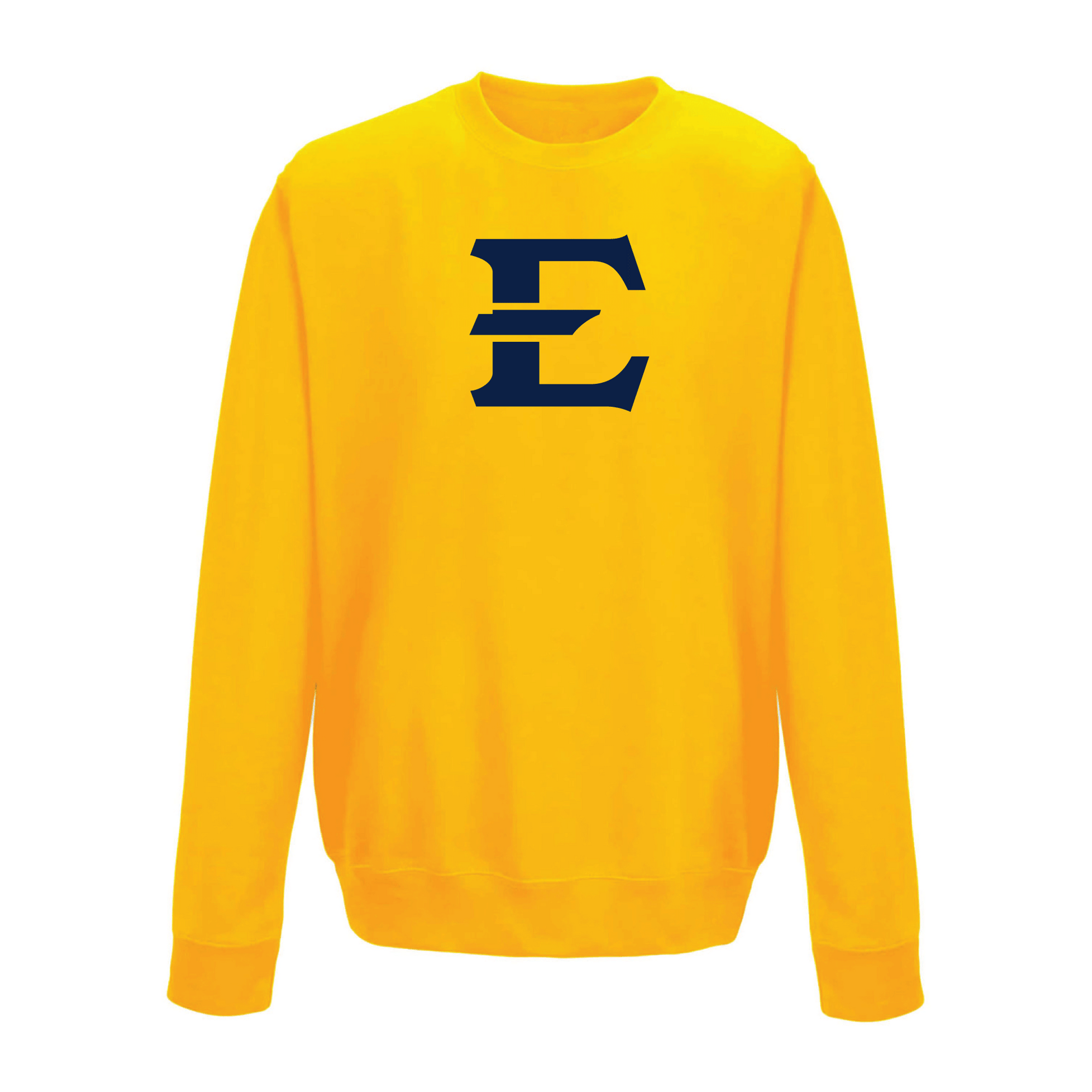 East Tennessee State University Buccaneers Jumbo Logo Crewneck Sweatshirt Fleece