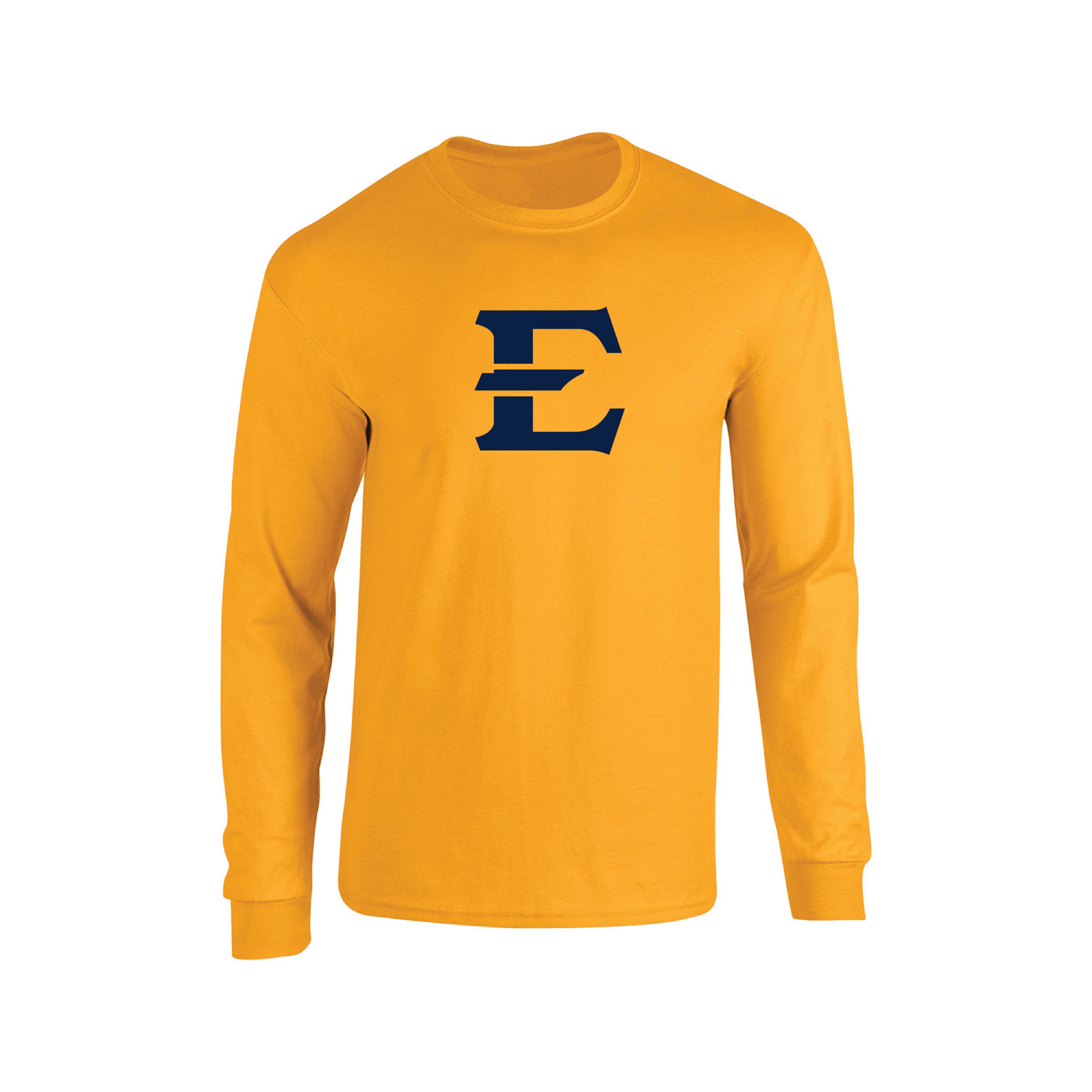 East Tennessee State University Buccaneers Jumbo Logo Long Sleeve T-shirt Unisex
