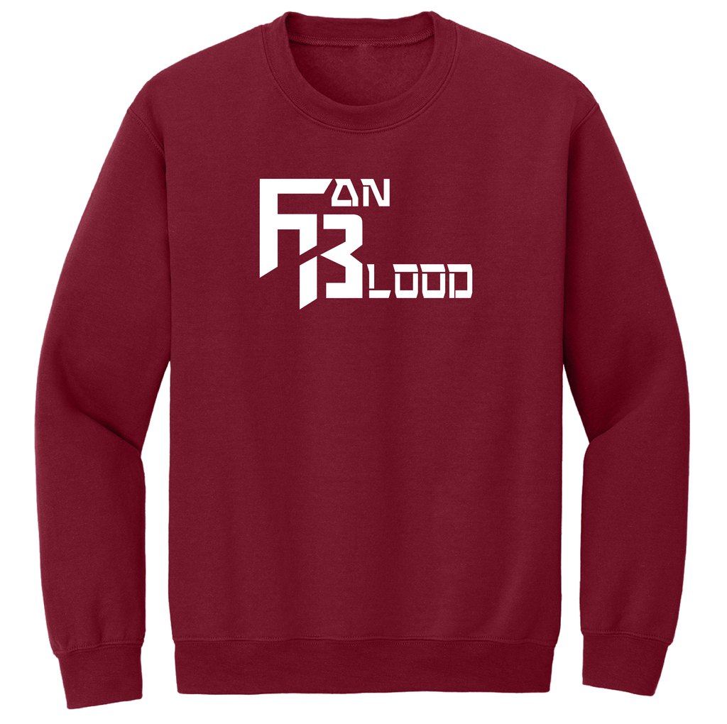 FAN BLOOD CREWNECK SWEATSHIRT