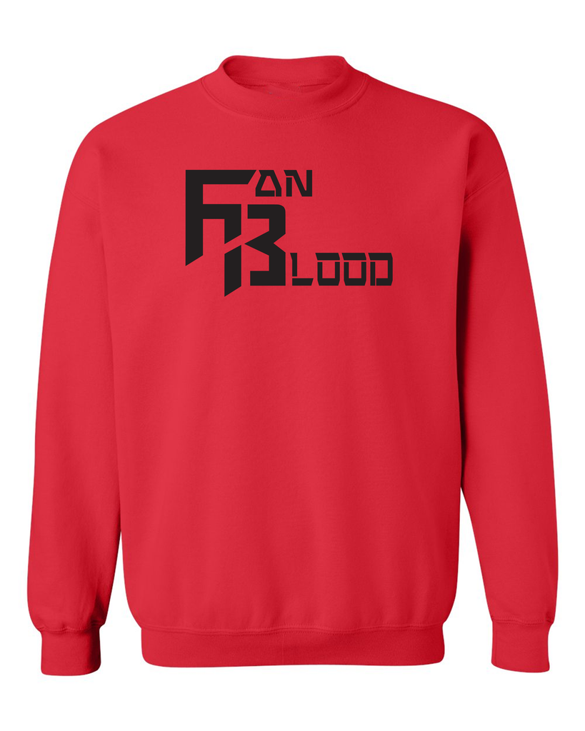 FAN BLOOD CREWNECK SWEATSHIRT