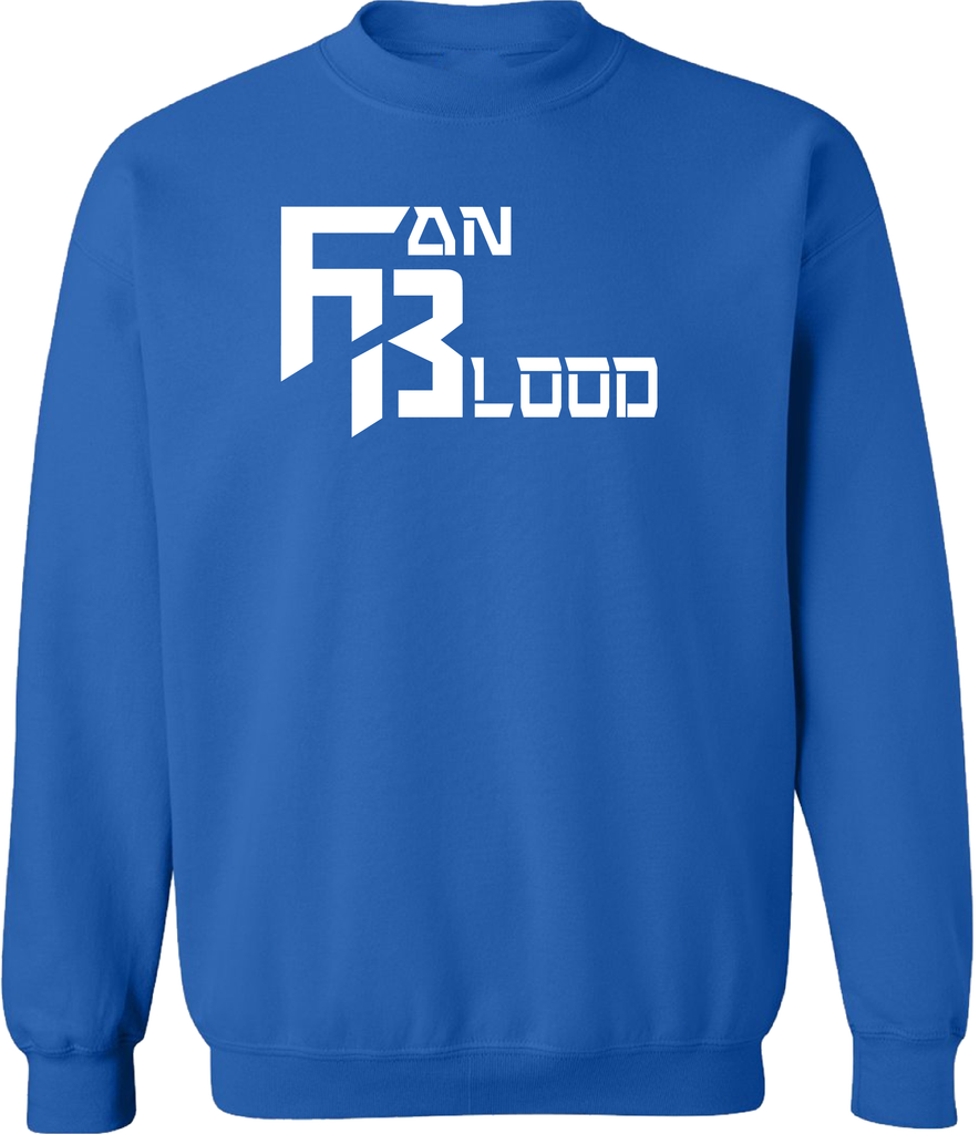 FAN BLOOD CREWNECK SWEATSHIRT