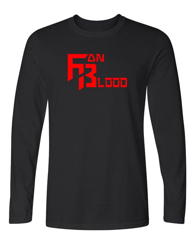 FAN BLOOD LONGSLEEVE T-SHIRTS