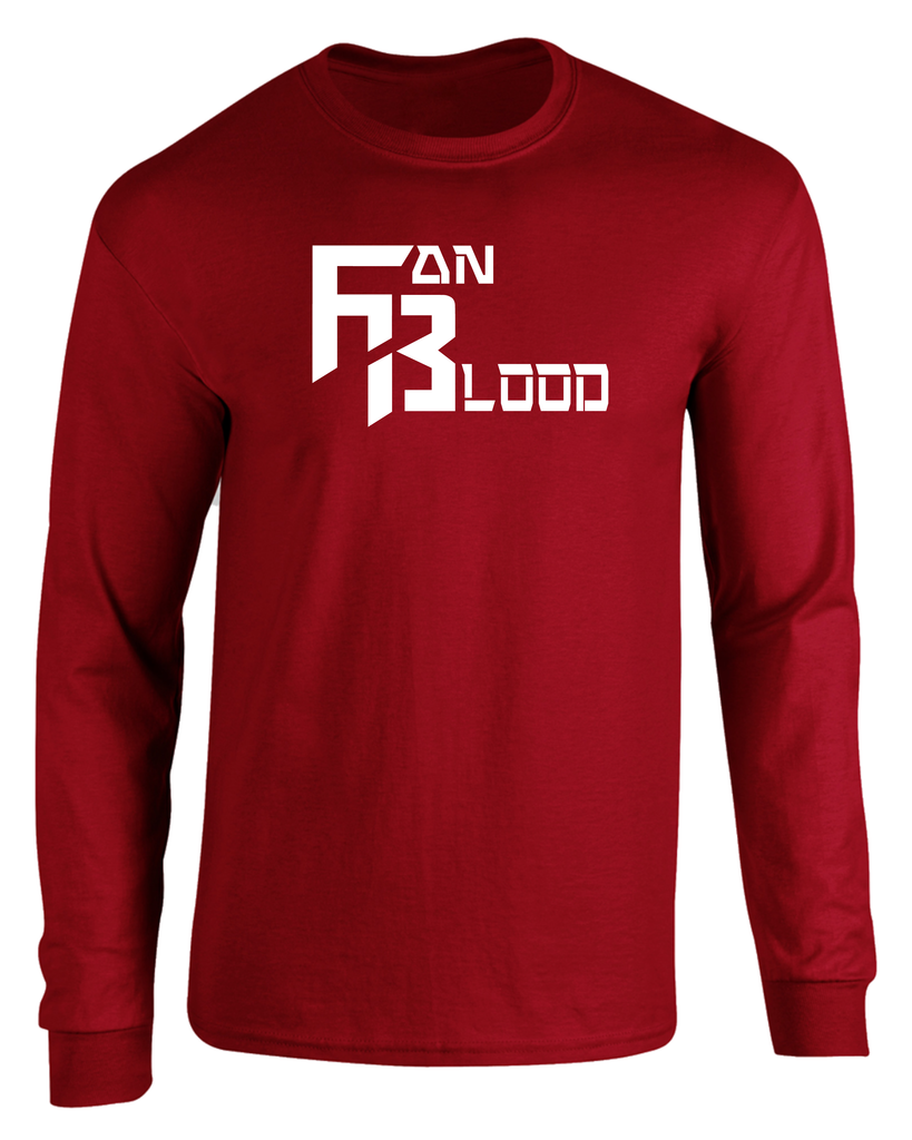 FAN BLOOD LONGSLEEVE T-SHIRTS