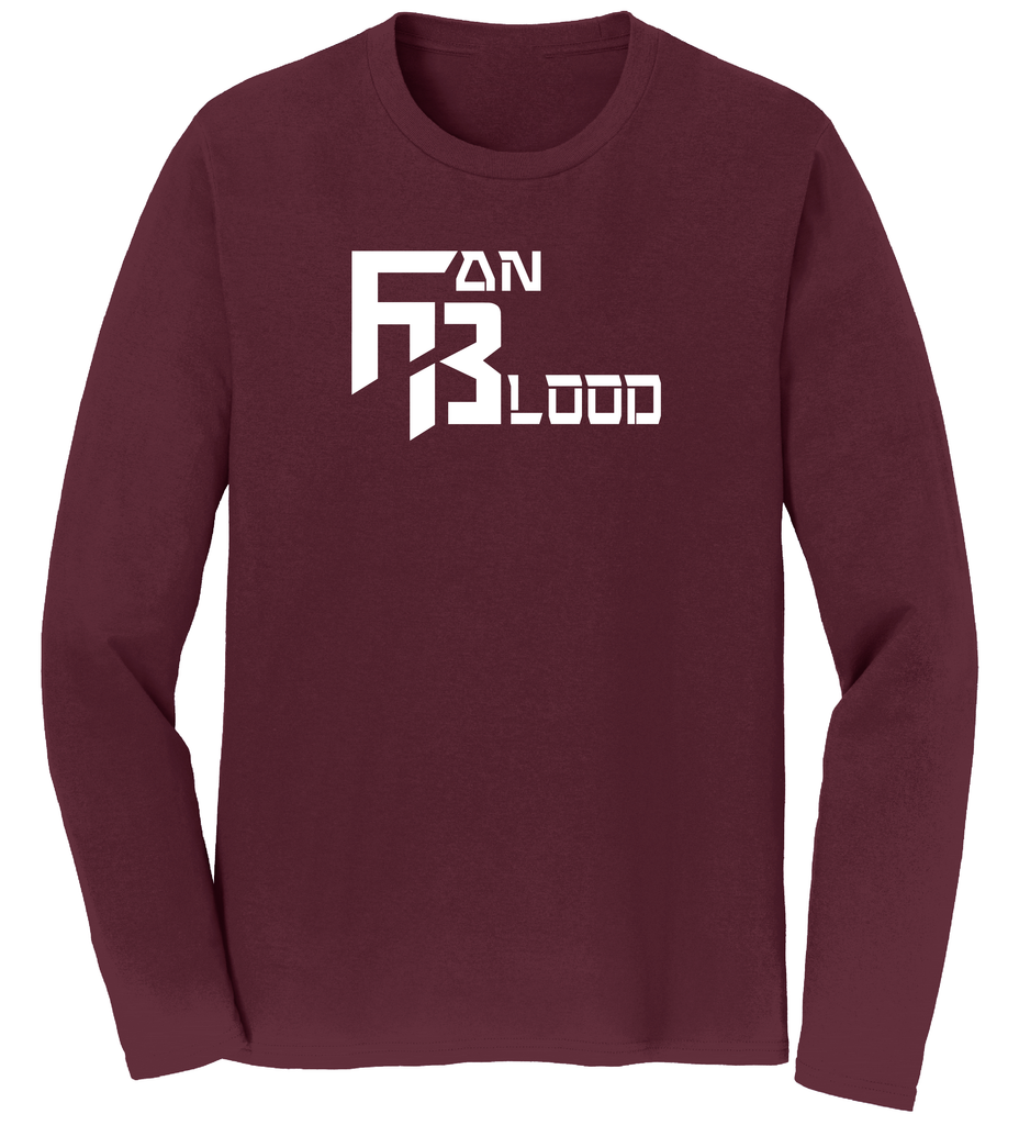 FAN BLOOD LONGSLEEVE T-SHIRTS