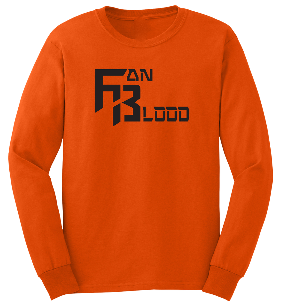 FAN BLOOD LONGSLEEVE T-SHIRTS