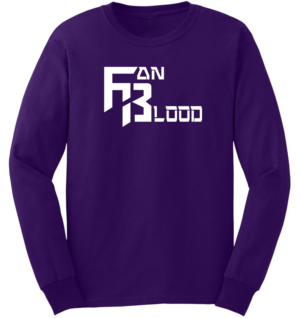 FAN BLOOD LONGSLEEVE T-SHIRTS