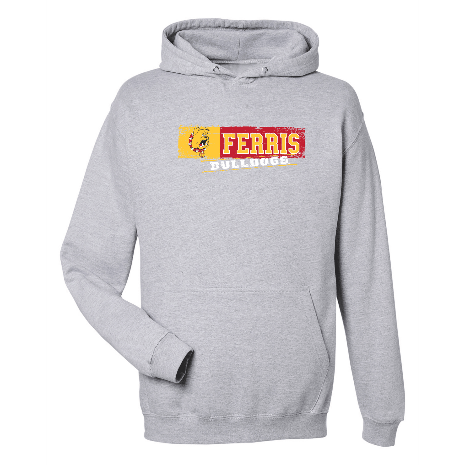 Ferris State University Bulldogs Sticker Hooded Sweatshirt