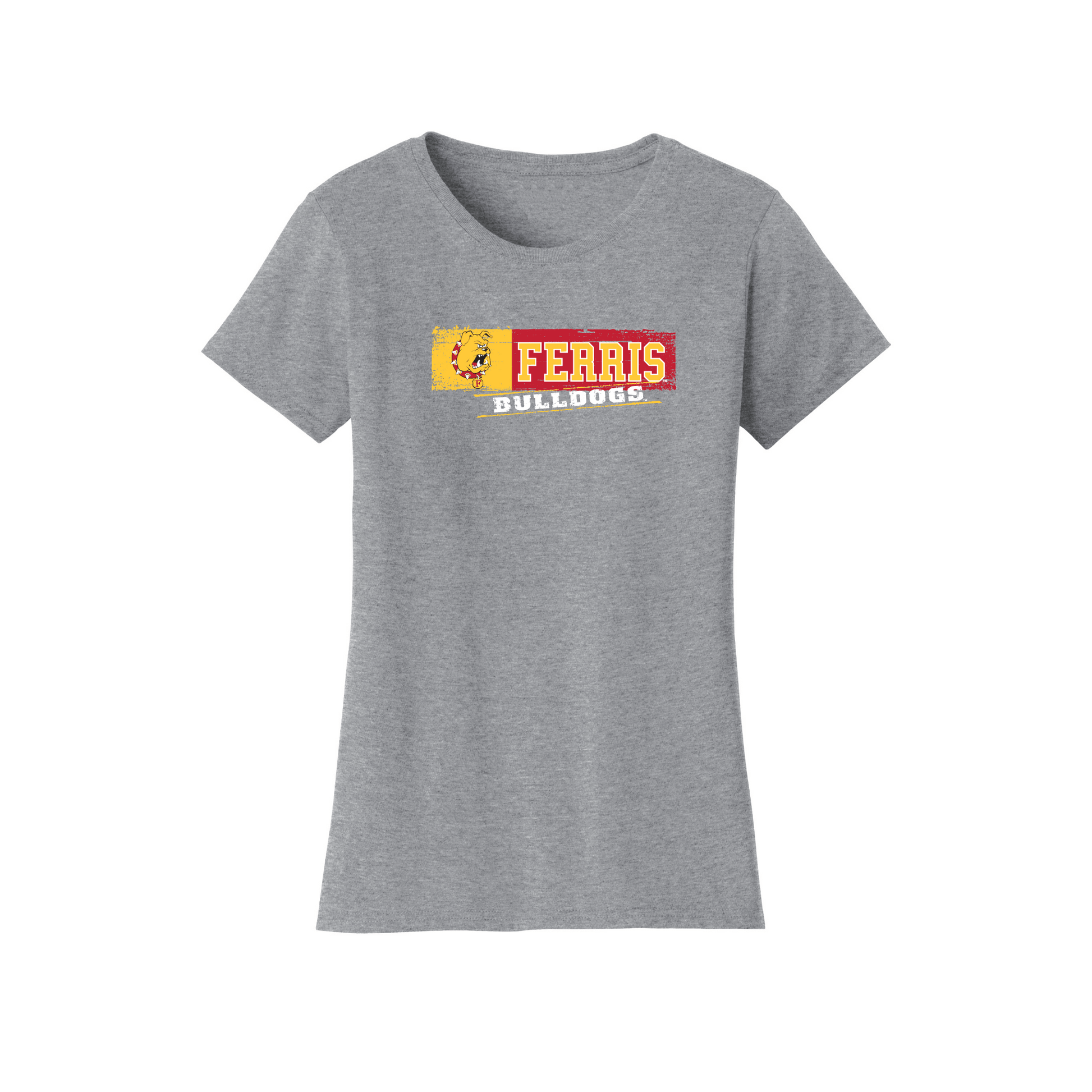 Ferris State University Bulldogs Sticker Womens T-Shirt