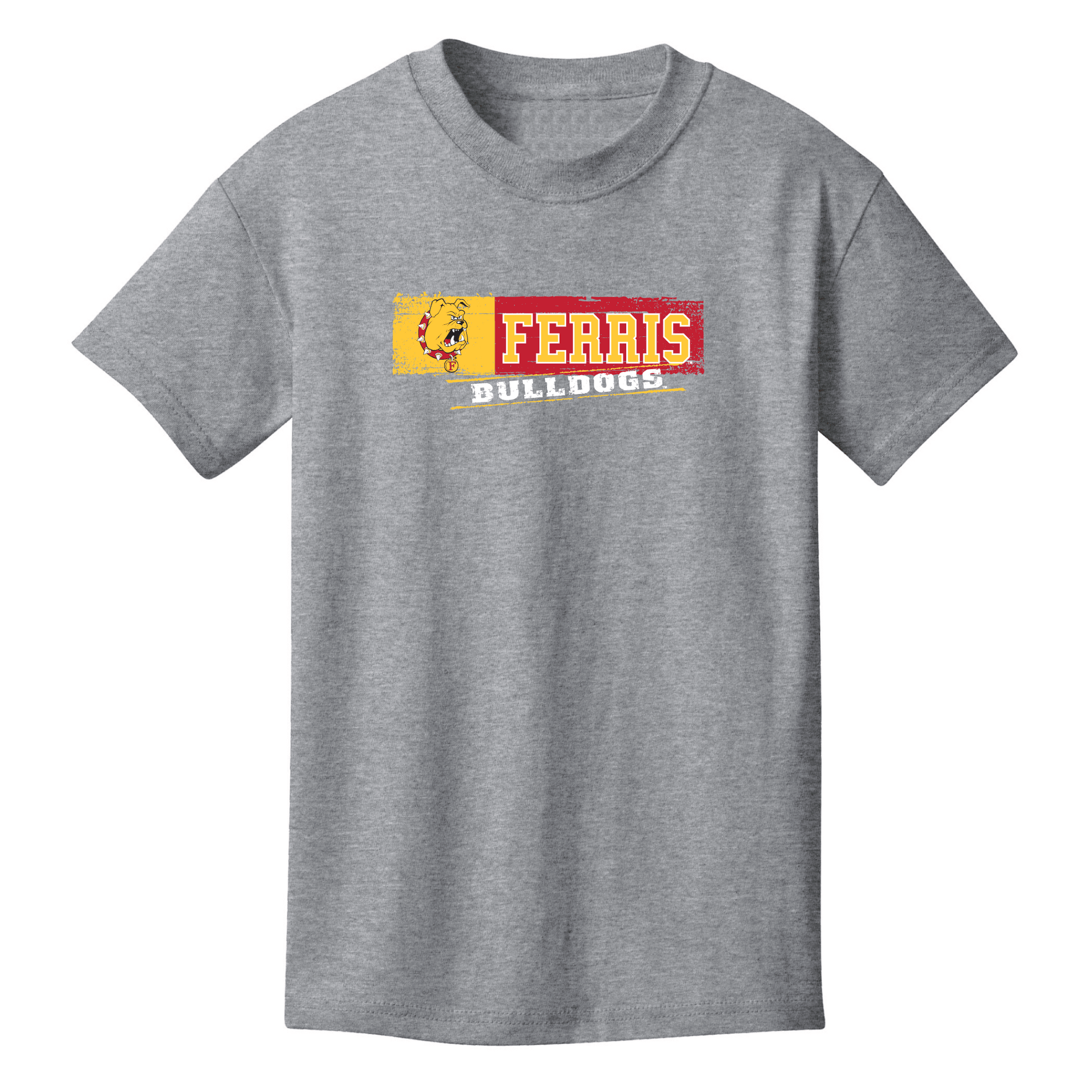 Ferris State University Bulldogs Sticker Youth T-Shirt