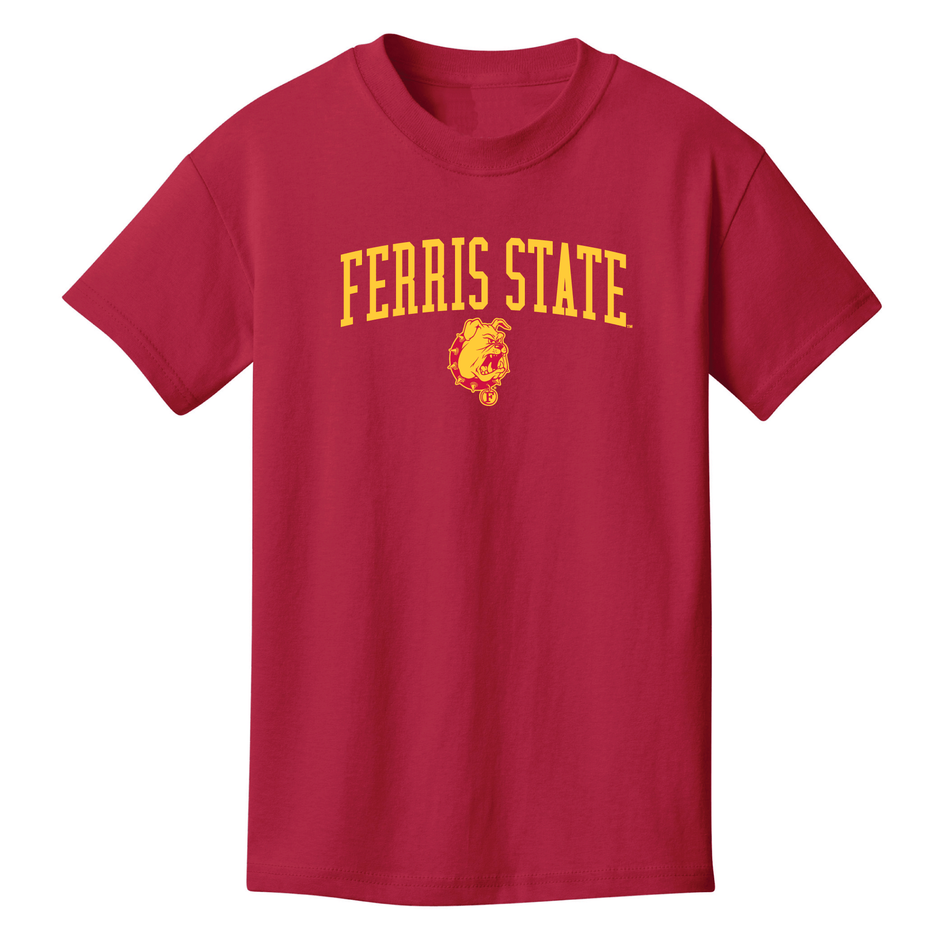 Ferris State University Bulldogs Jumbo Arch Youth T-Shirt
