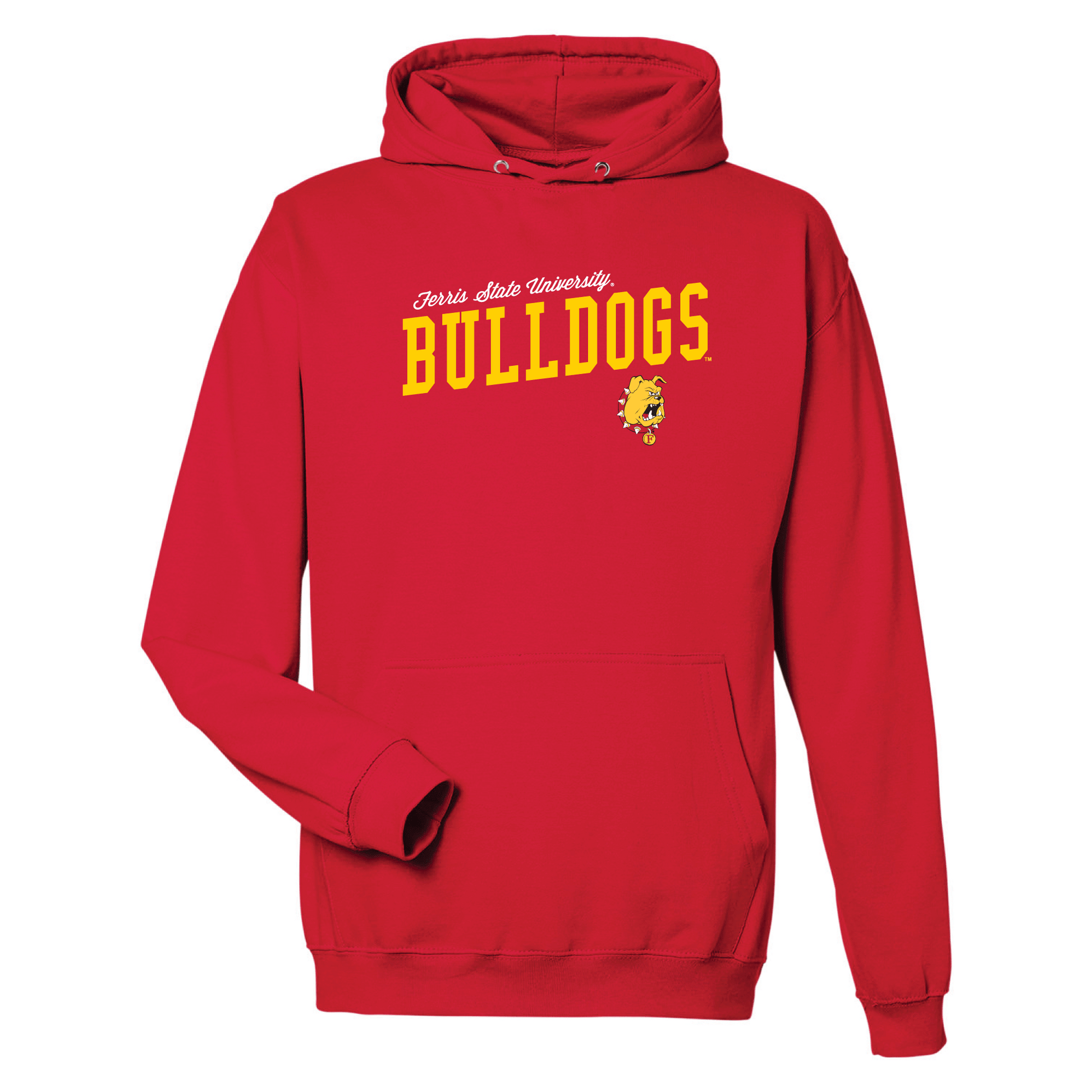 Ferris State University Bulldogs Uphill Victory Hooded Sweatshirt