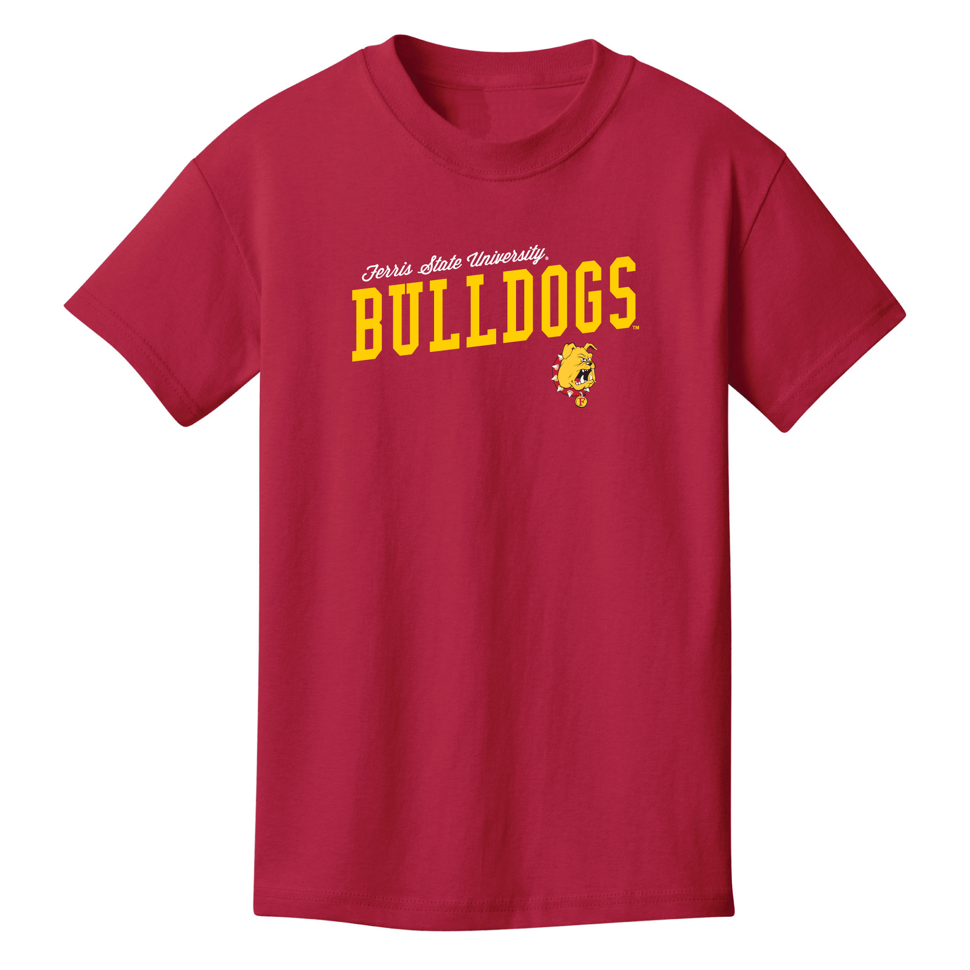Ferris State University Bulldogs Uphill Victory Youth T-Shirt