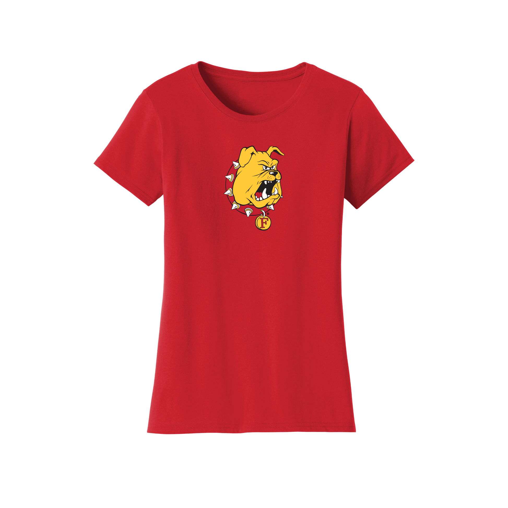 Ferris State University Bulldogs Jumbo Logo Womens T-Shirt