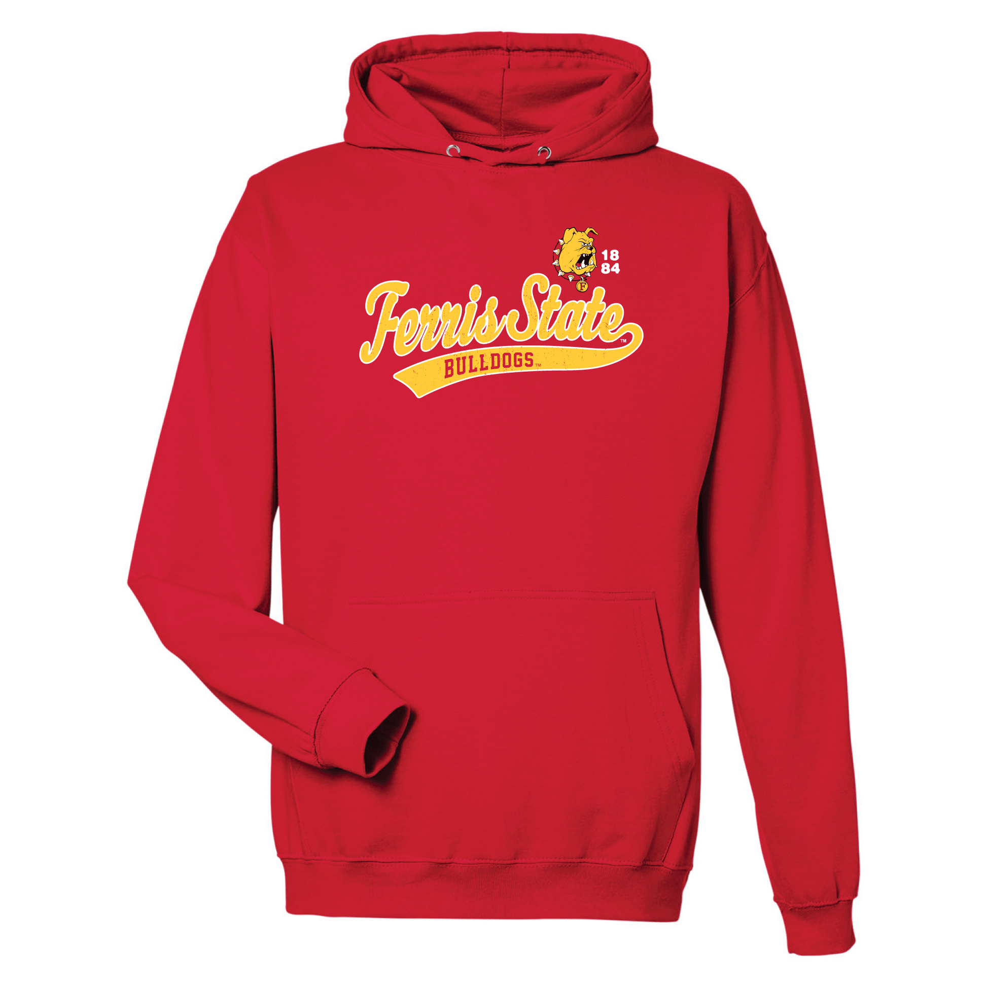 Ferris State University Bulldogs Old School Hooded Sweatshirt