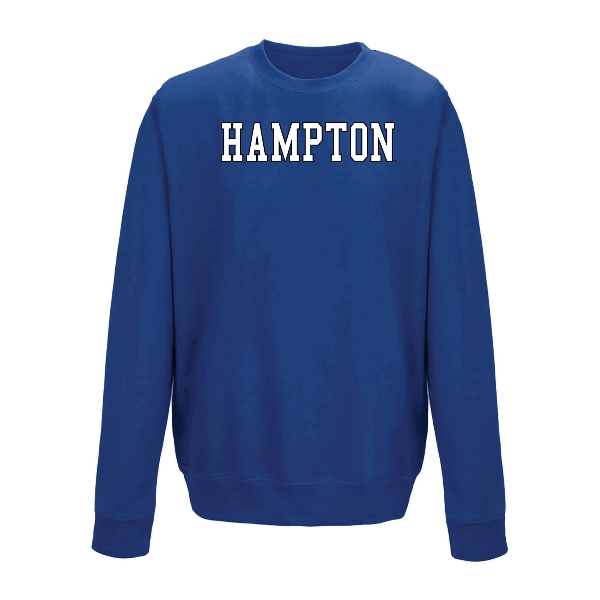 Hampton University Pirates Block Crewneck Sweatshirt