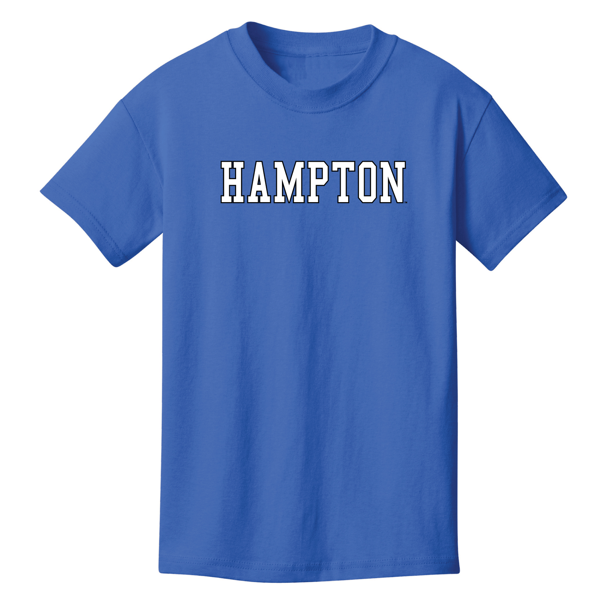 Hampton University Pirates Block Youth T-Shirt