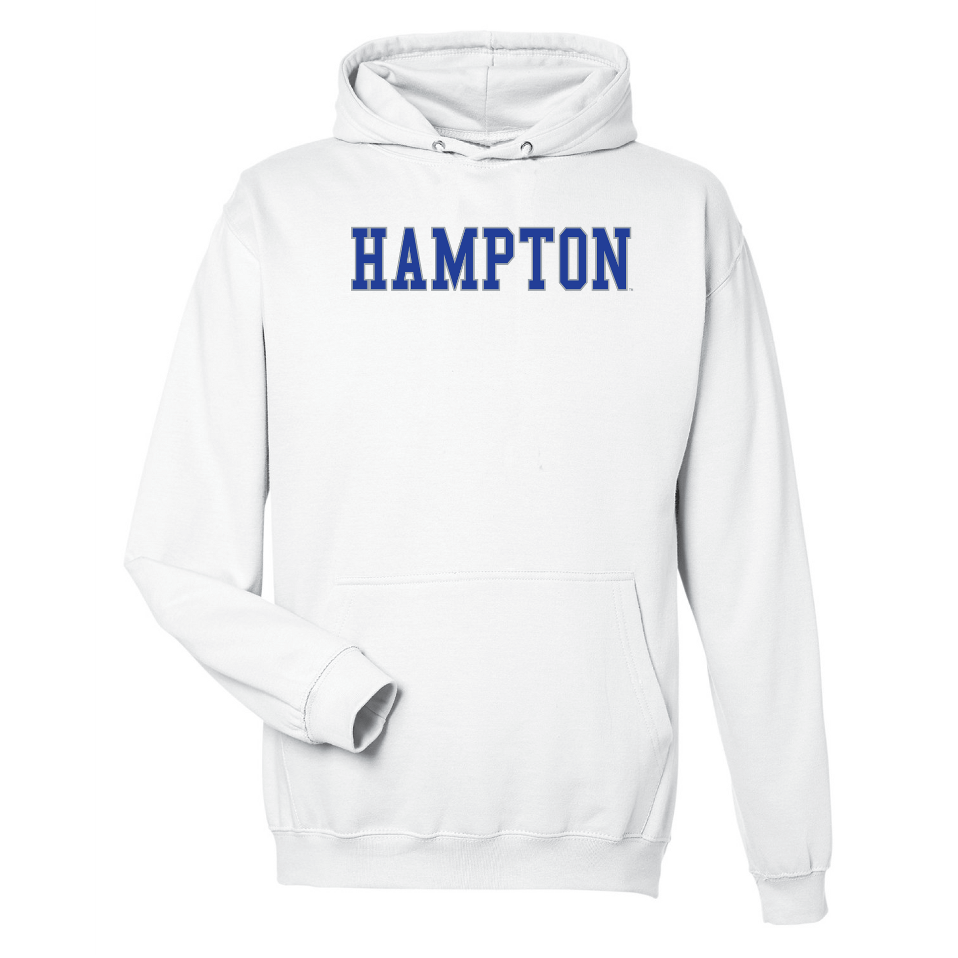 Hampton University Pirates Block Hooded Sweatshirt