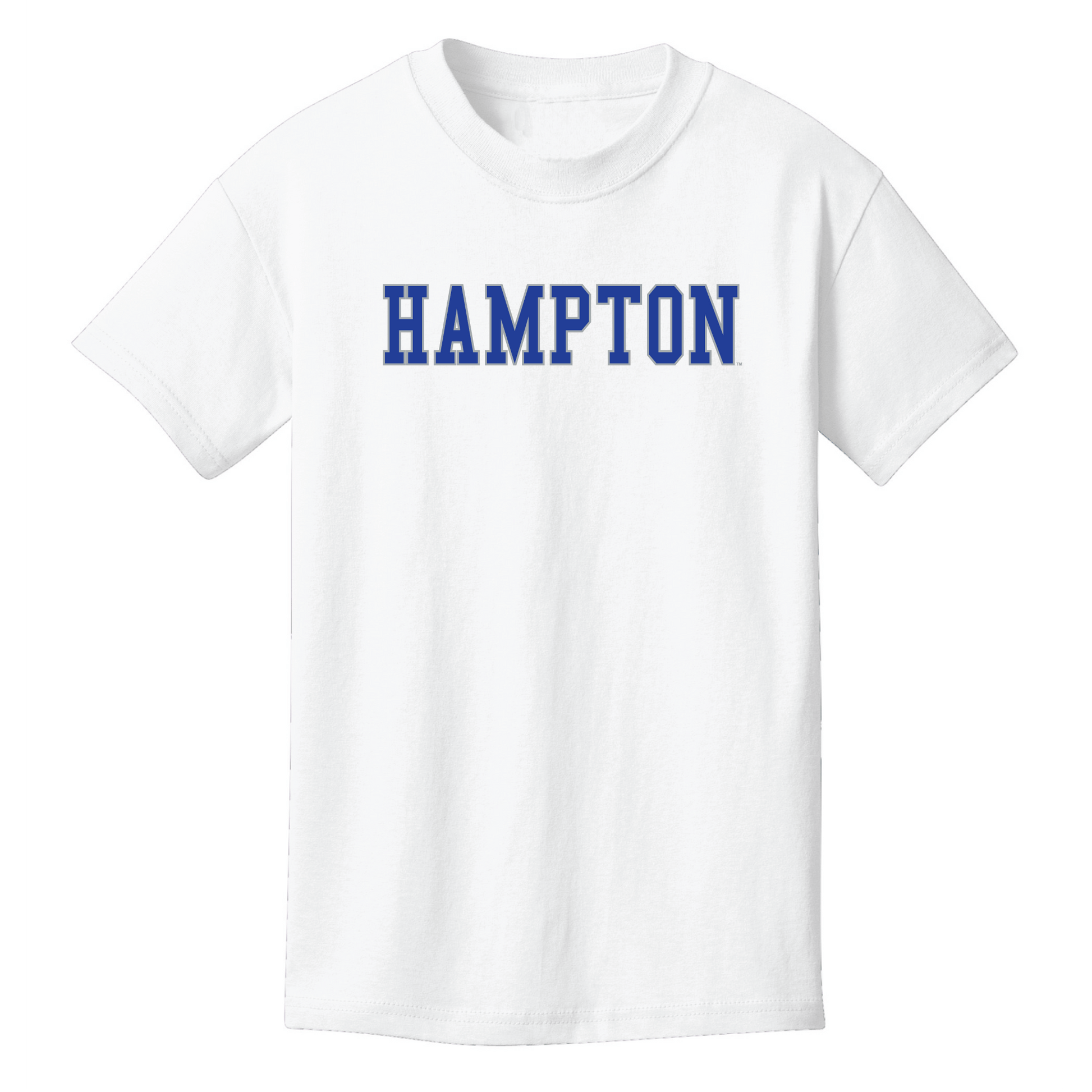 Hampton University Pirates Block Youth T-Shirt