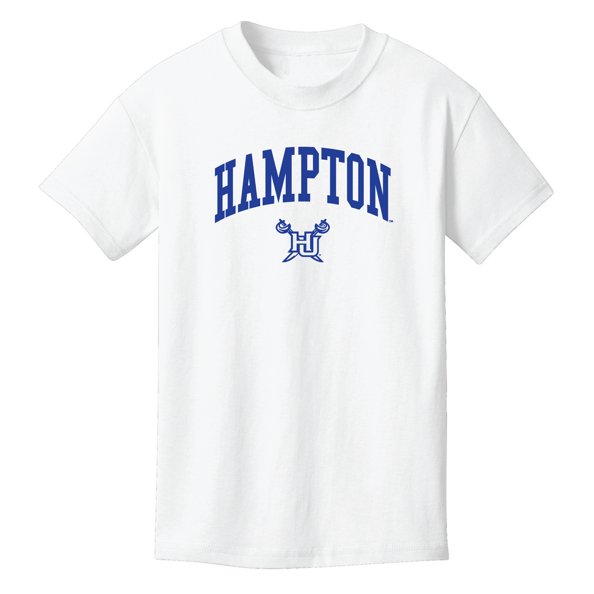 Hampton University Pirates Jumbo Arch Youth T-Shirt