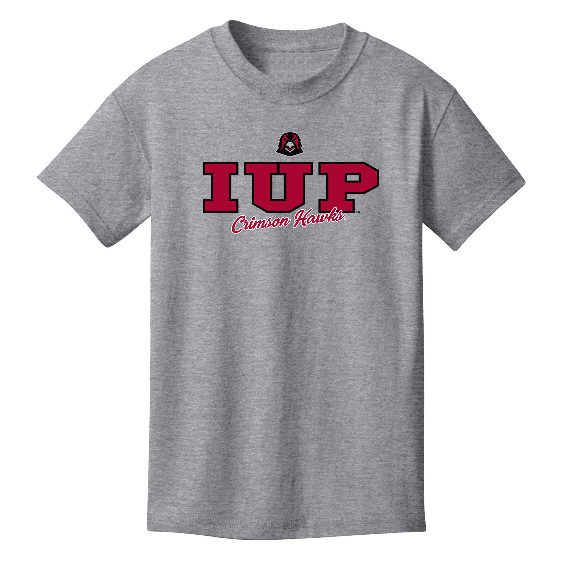 Indiana University of Pennsylvania Crimson Hawks Campus Script Youth T-Shirt