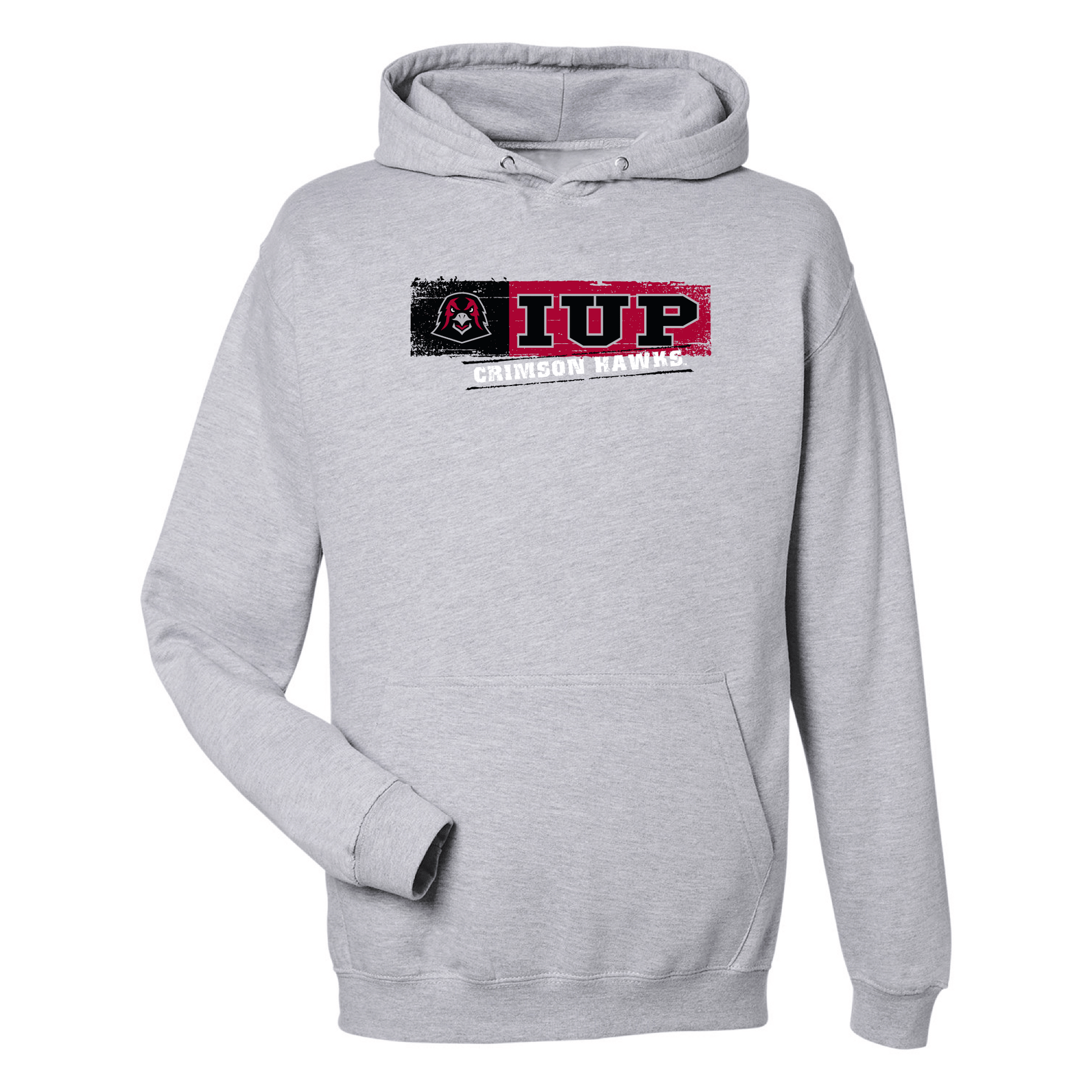 Indiana University of Pennsylvania Crimson Hawks Sticker Hooded Sweatshirt