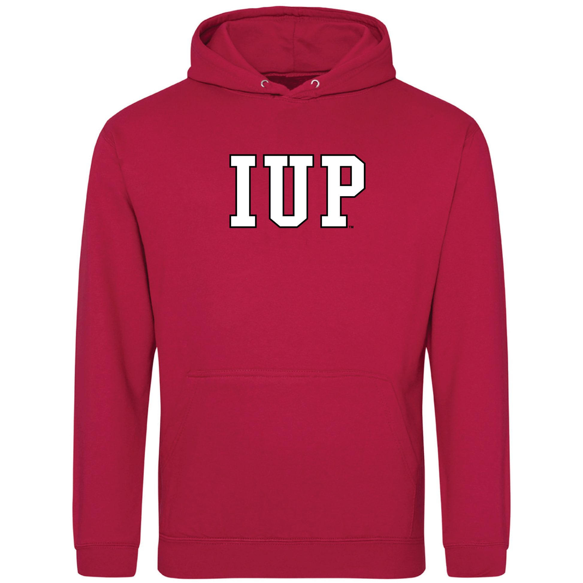 Indiana University of Pennsylvania Crimson Hawks Block Hooded Sweatshirt