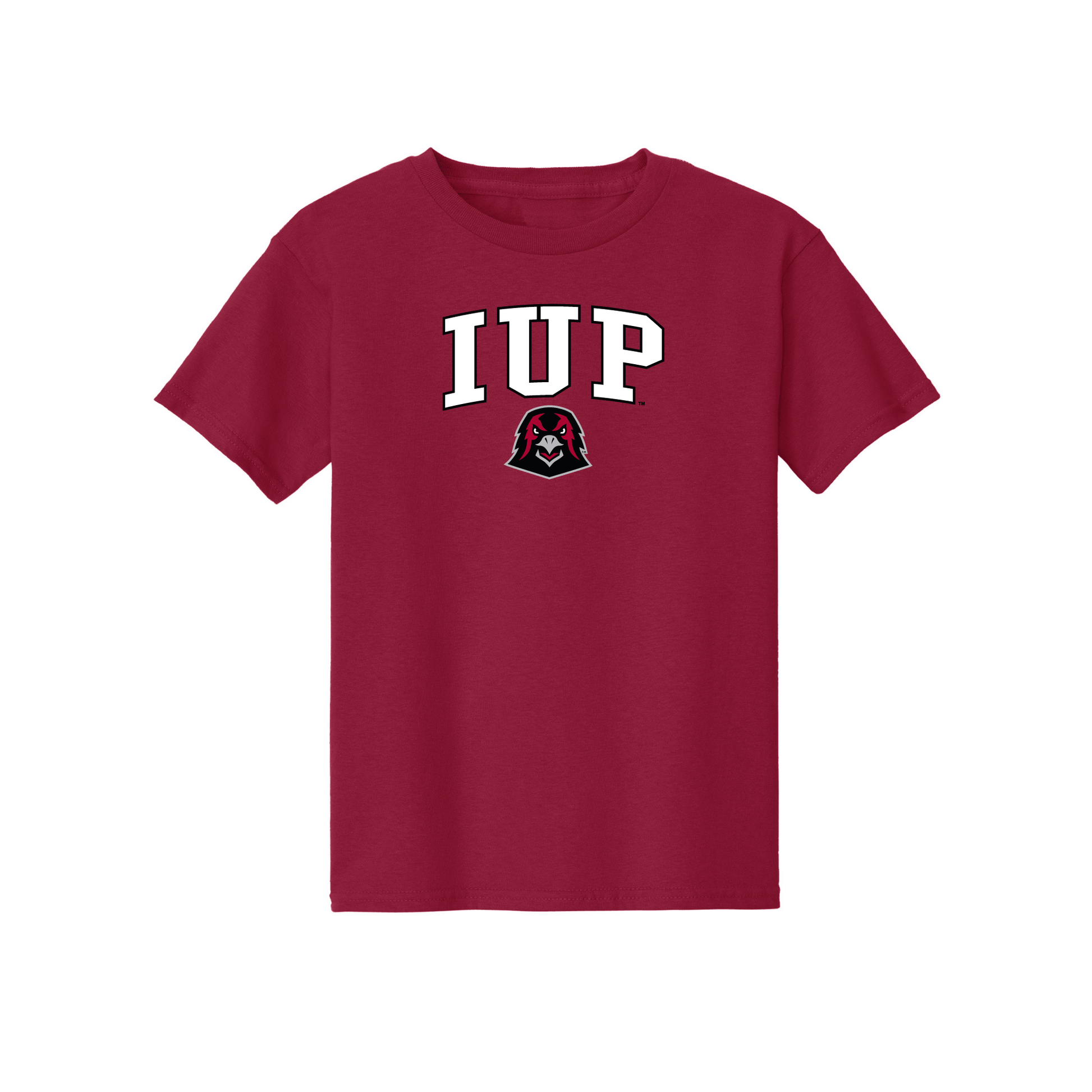 Indiana University of Pennsylvania Crimson Hawks Jumbo Arch Youth T-Shirt