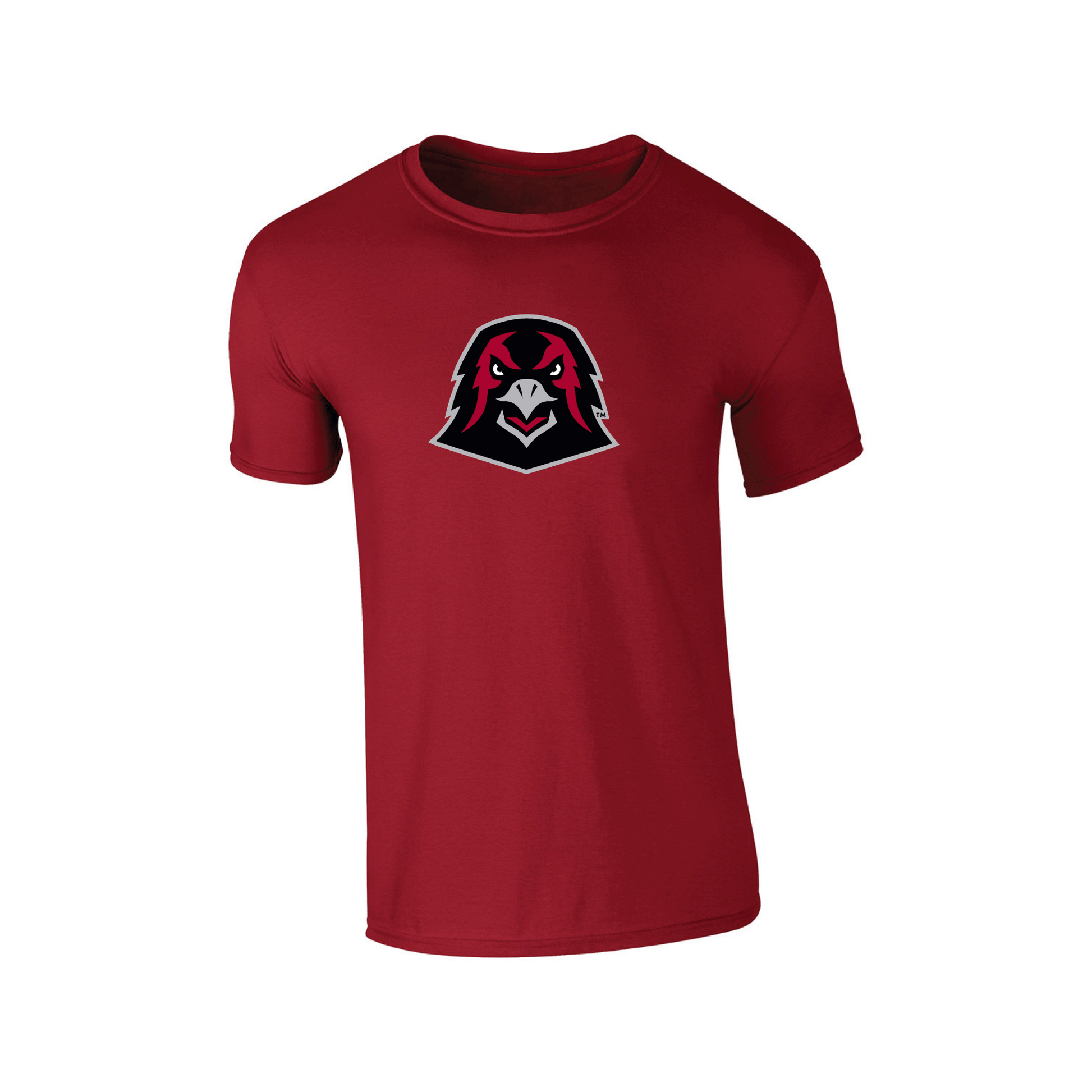 Indiana University of Pennsylvania Crimson Hawks Jumbo Logo Adult T-Shirt