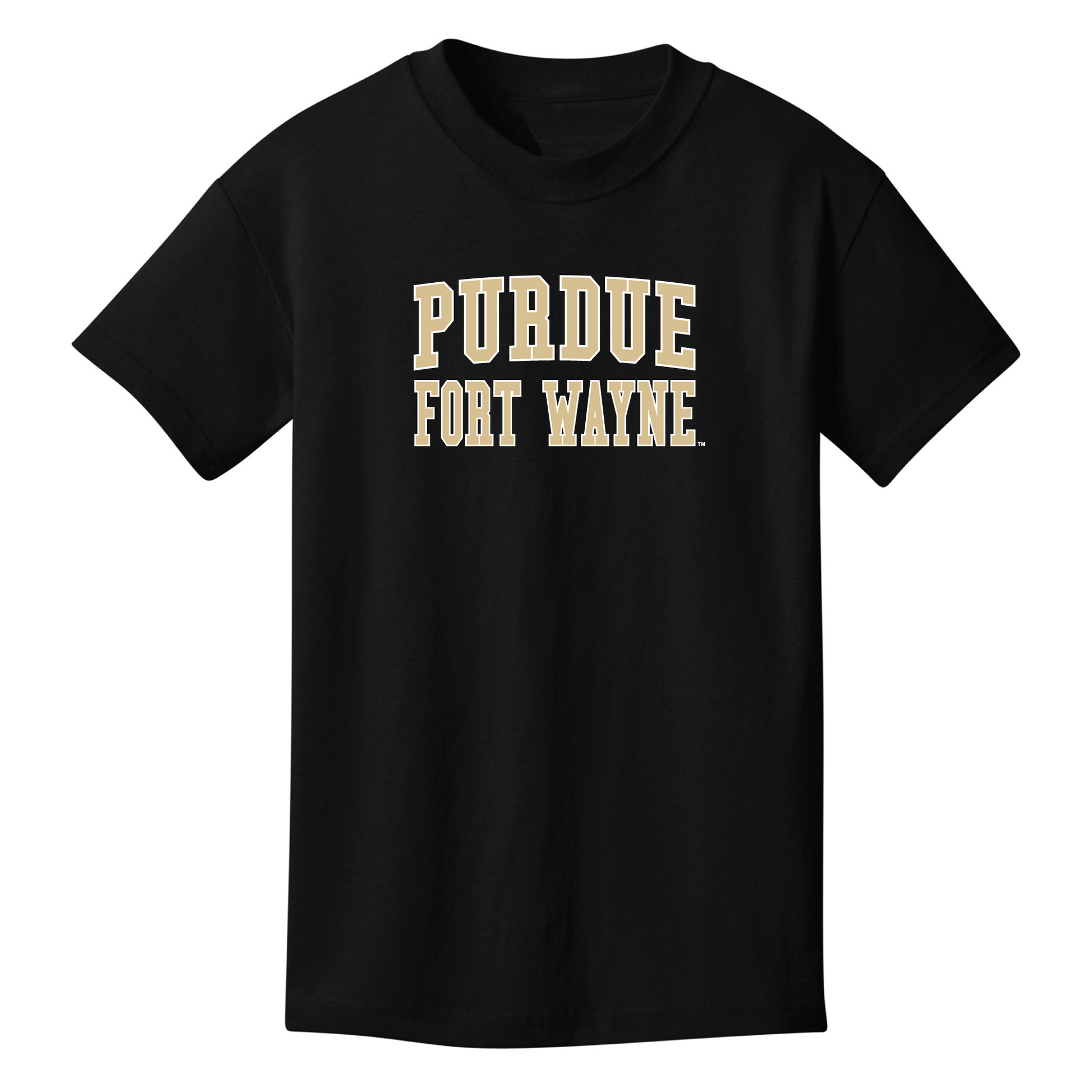 Purdue University Fort Wayne Mastodons Block Youth T-Shirt