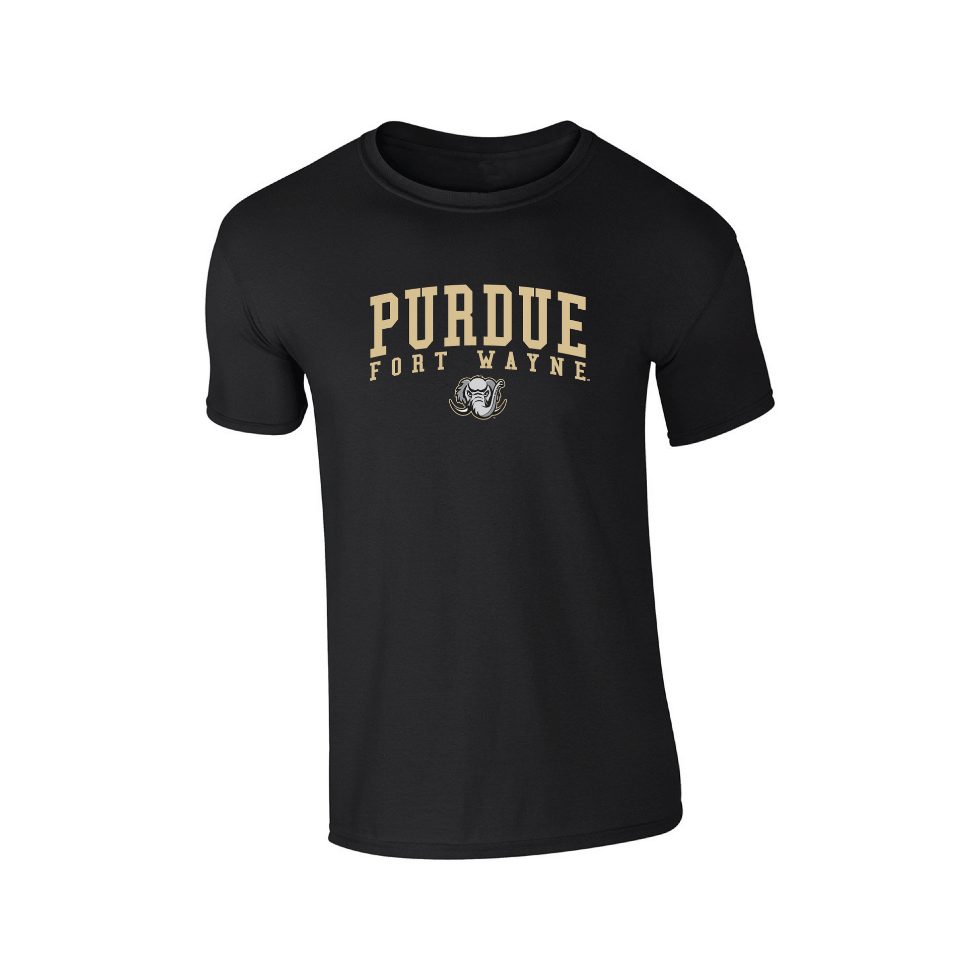 Purdue University Fort Wayne Mastodons Jumbo Arch Adult T-Shirt