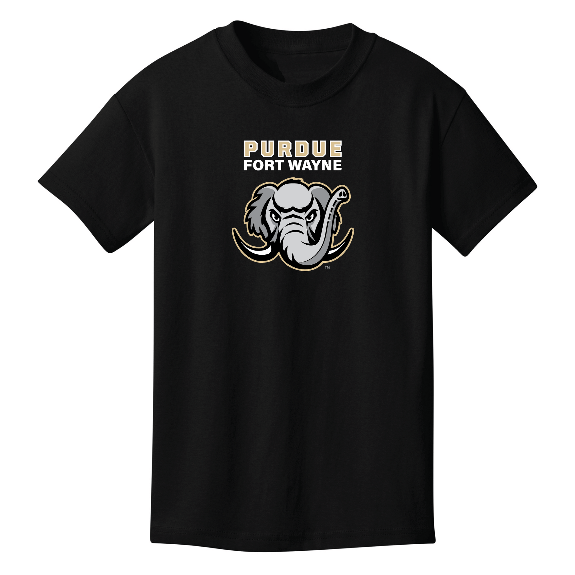 Purdue University Fort Wayne Mastodons Jumbo Logo Youth T-Shirt