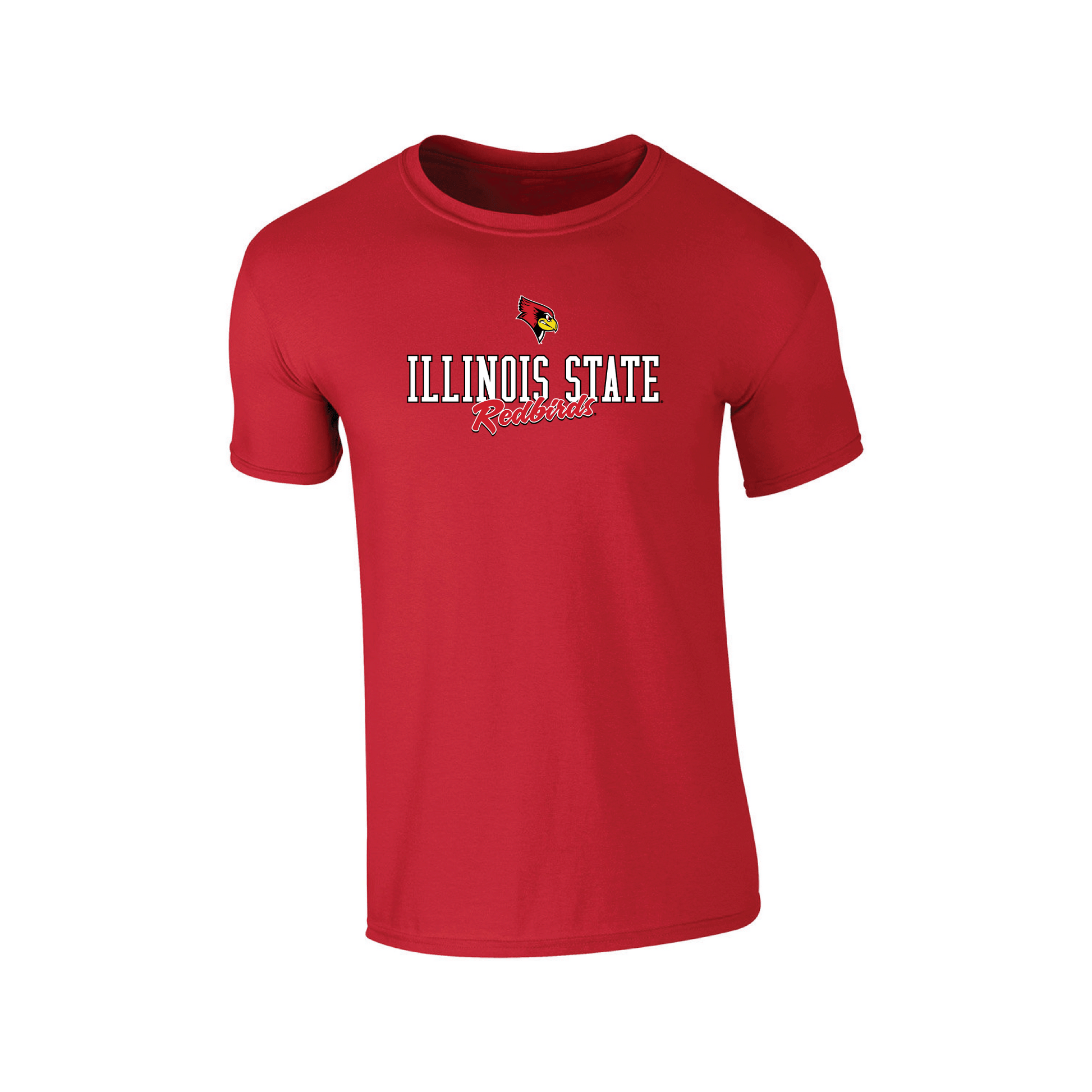Illinois State University Redbirds Campus Script Adult T-Shirt