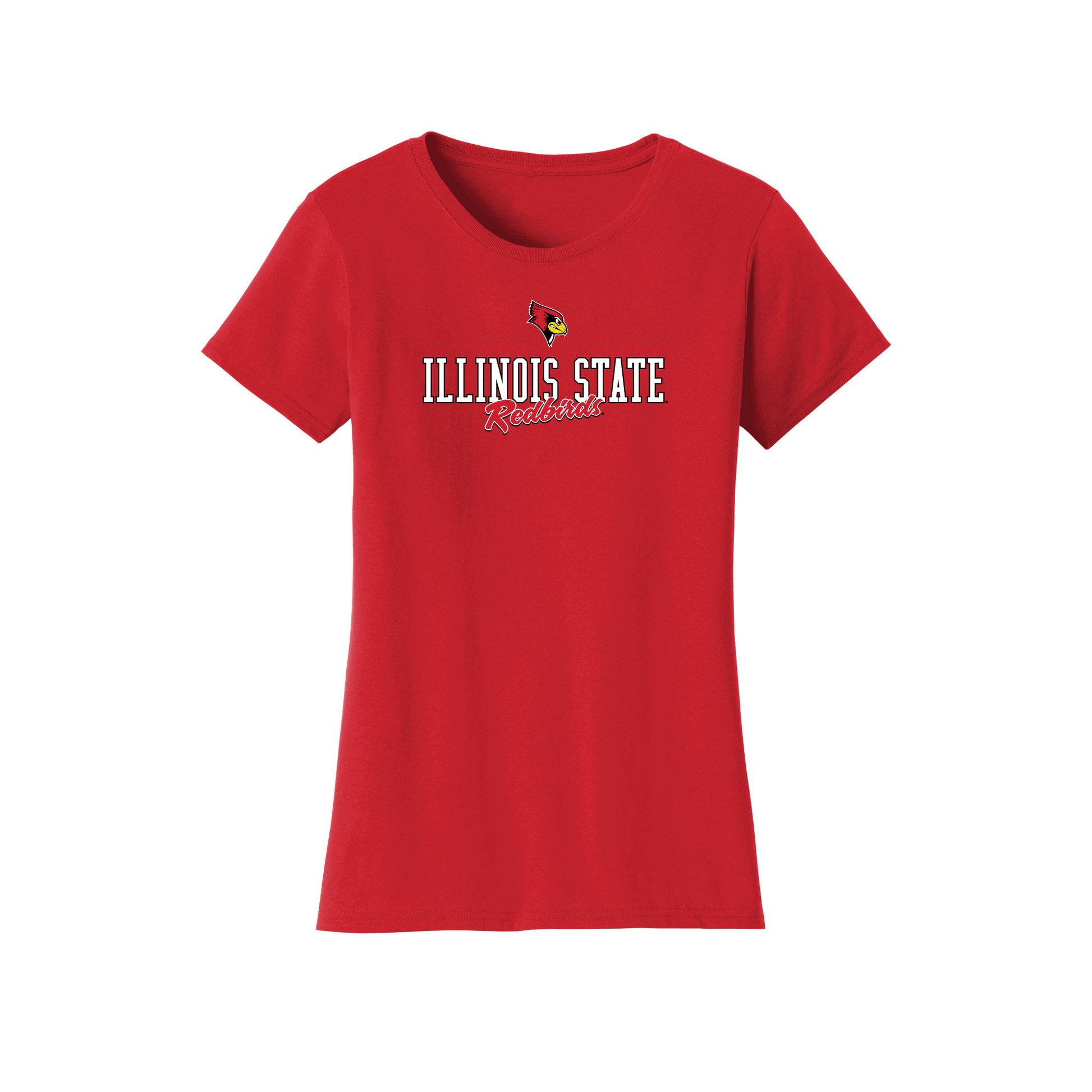 Illinois State University Redbirds Campus Script Womens T-Shirt
