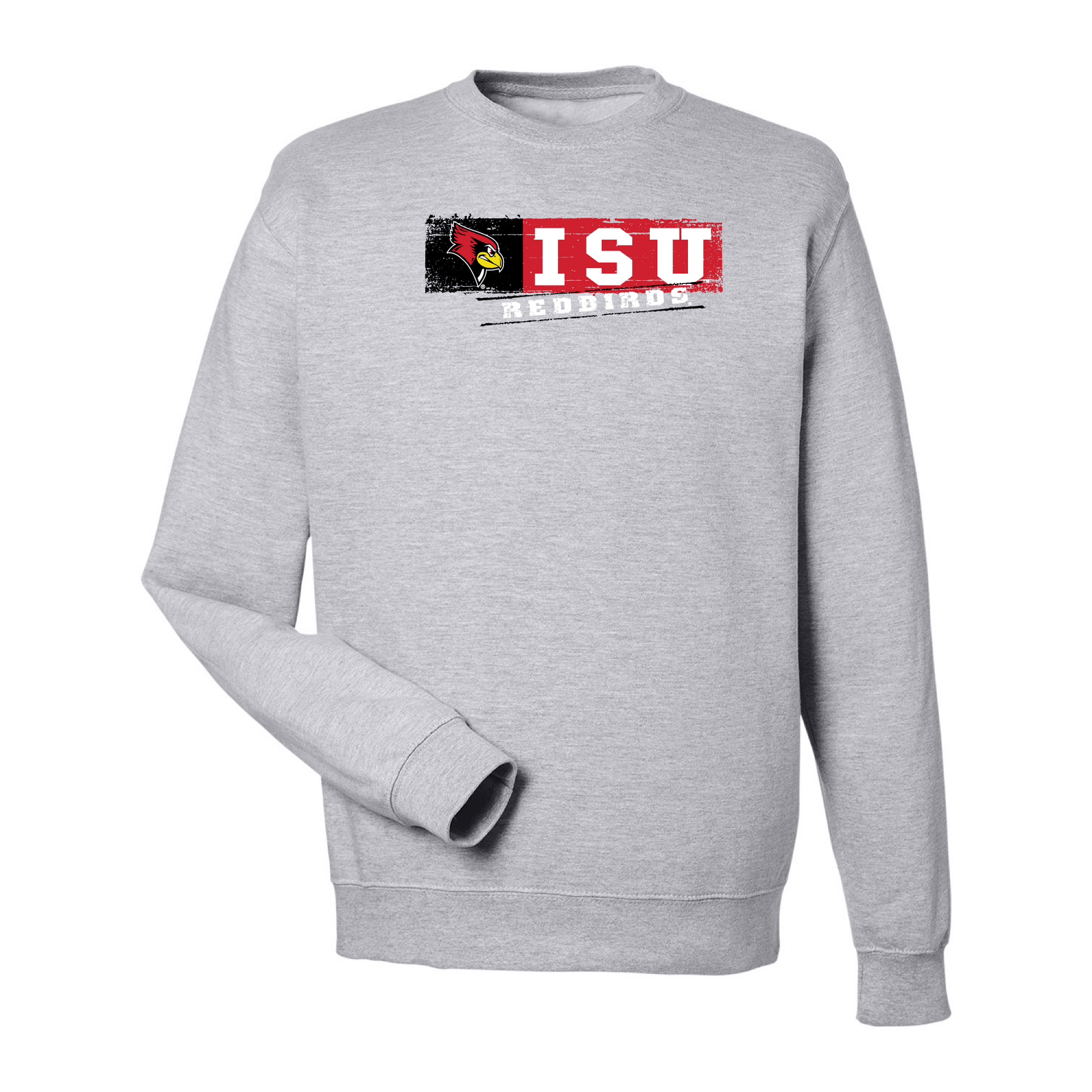 Illinois State University Redbirds Sticker Crewneck Sweatshirt