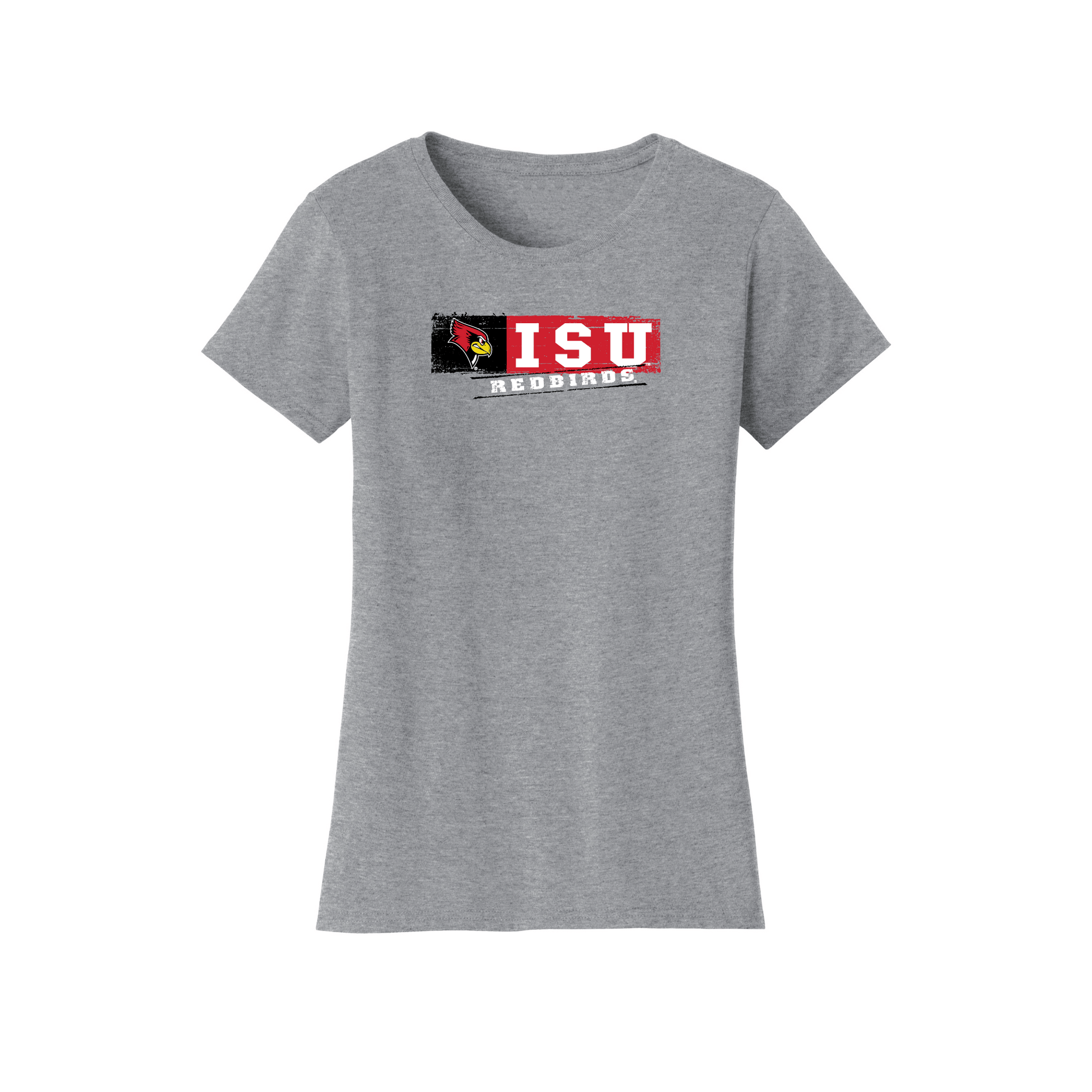 Illinois State University Redbirds Sticker Womens T-Shirt