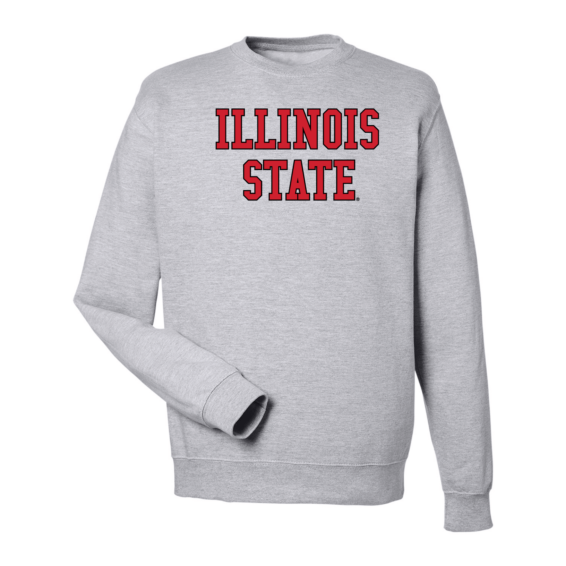 Illinois State University Redbirds Block Crewneck Sweatshirt