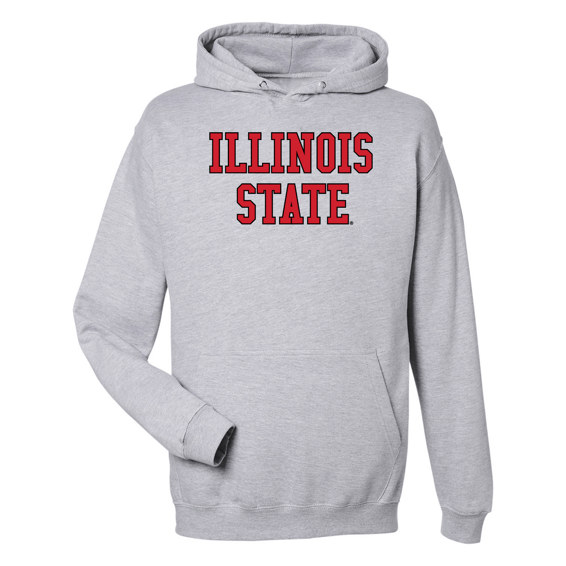 Illinois State University Redbirds Block Hooded Sweatshirt