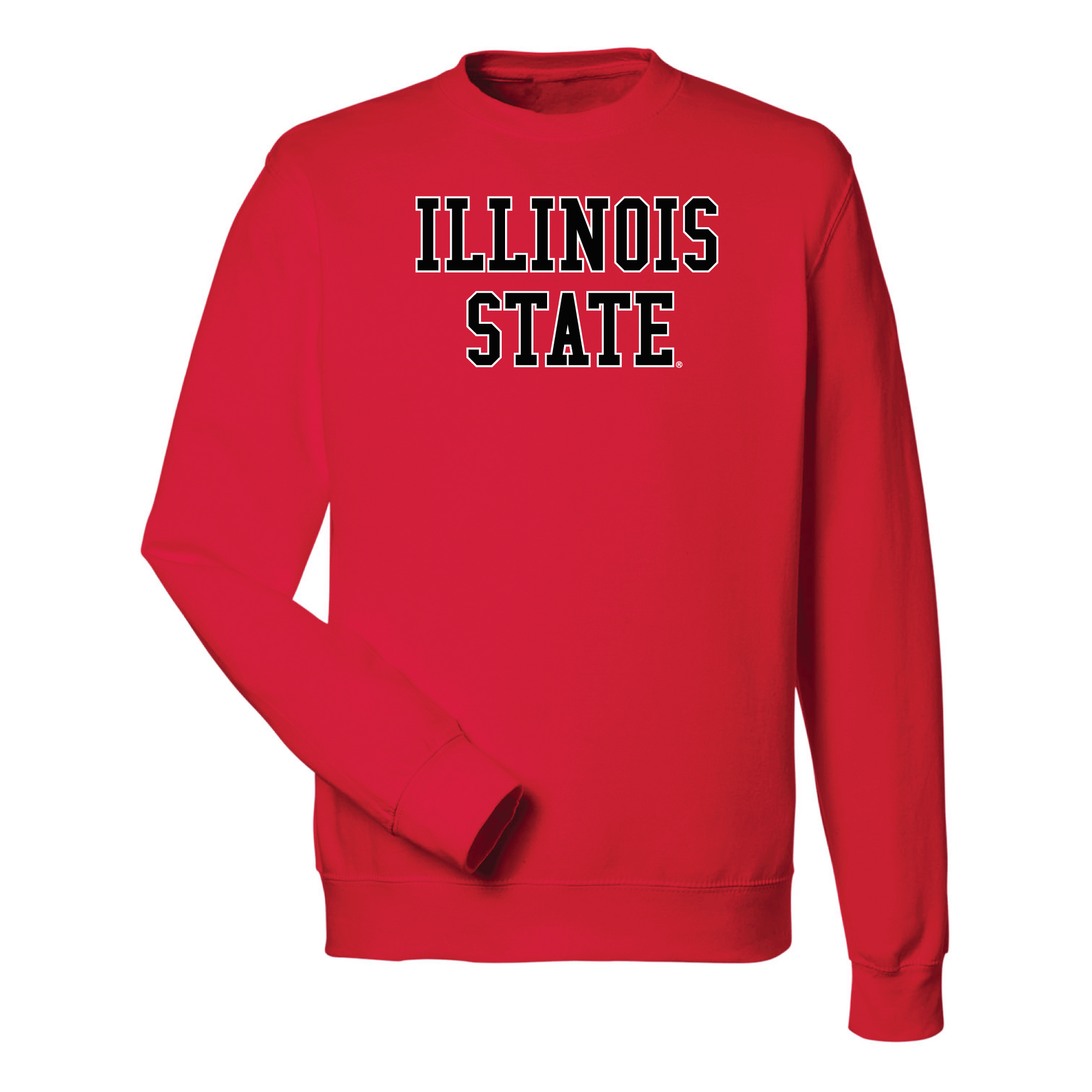Illinois State University Redbirds Block Crewneck Sweatshirt