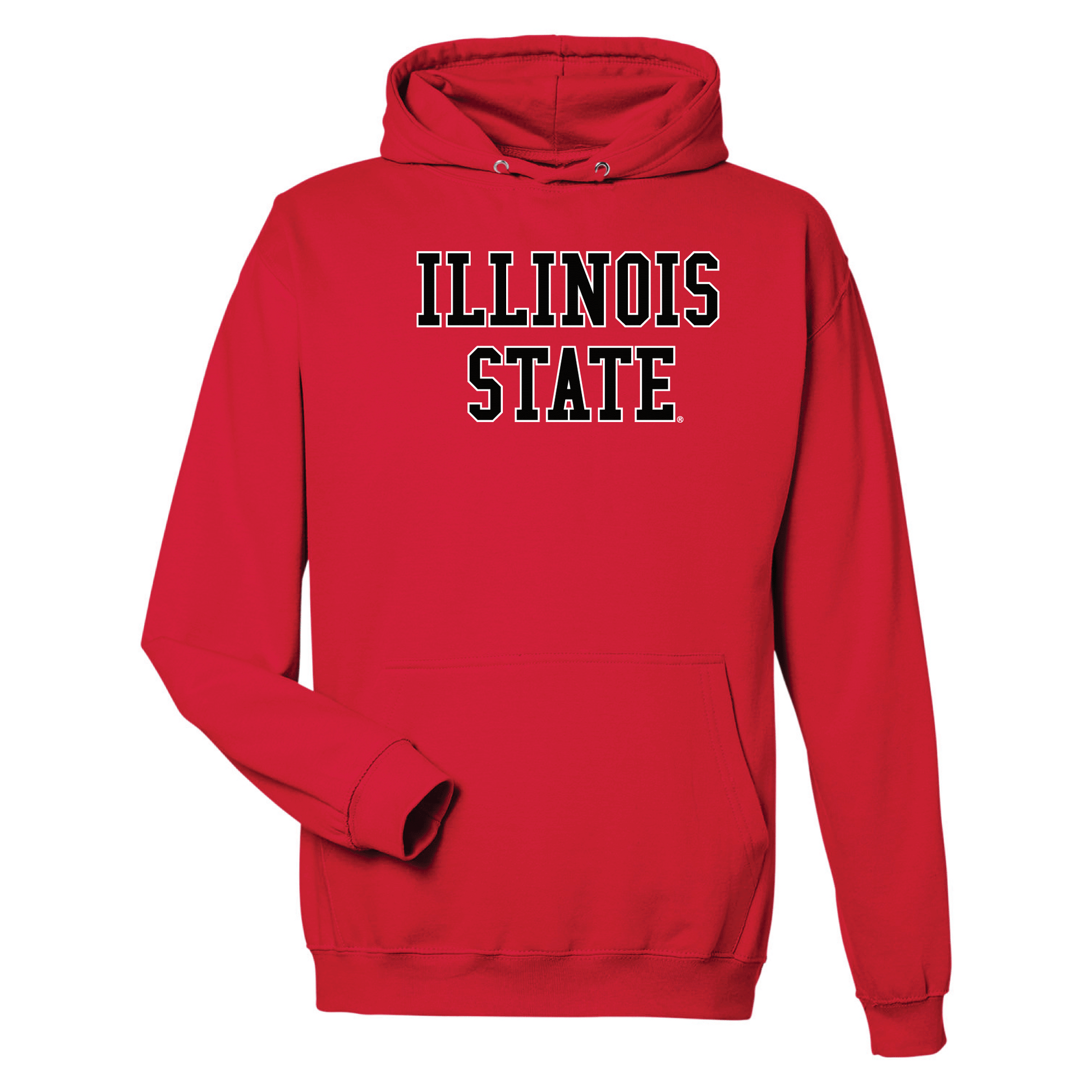Illinois State University Redbirds Block Hooded Sweatshirt