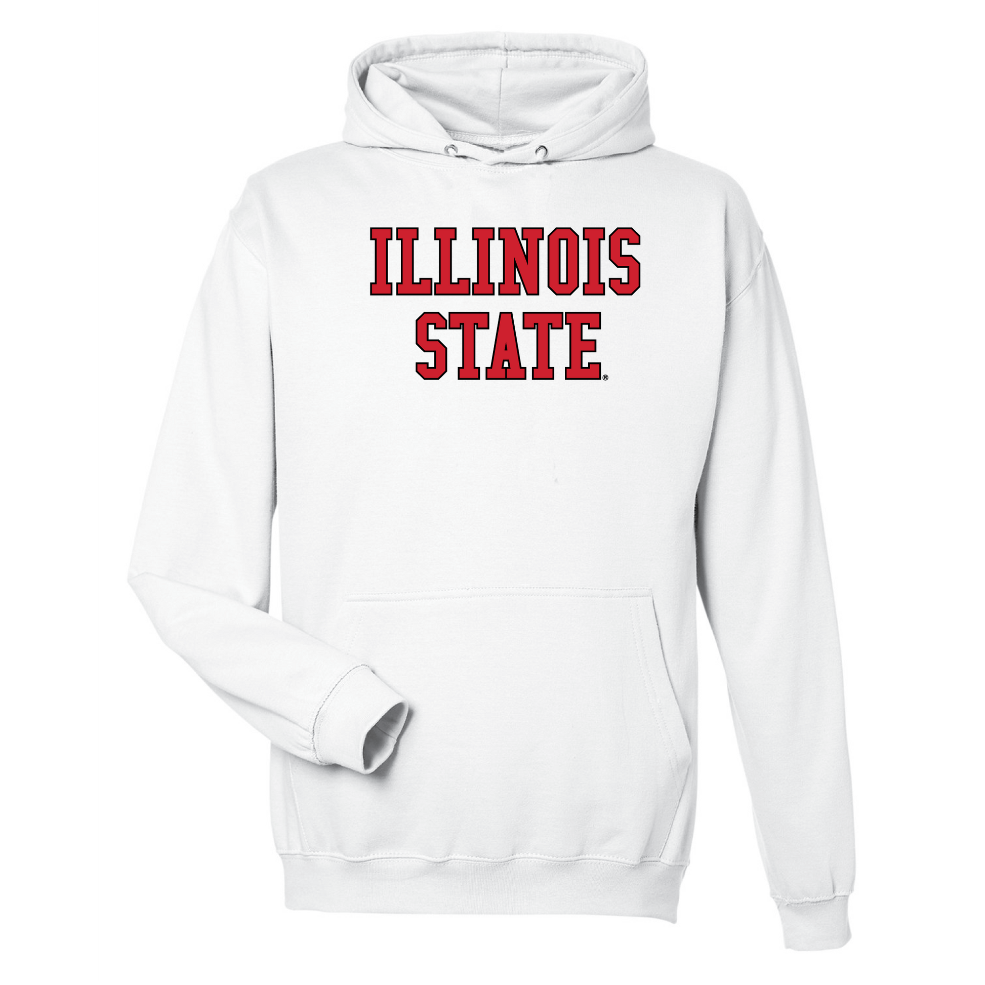 Illinois State University Redbirds Block Hooded Sweatshirt