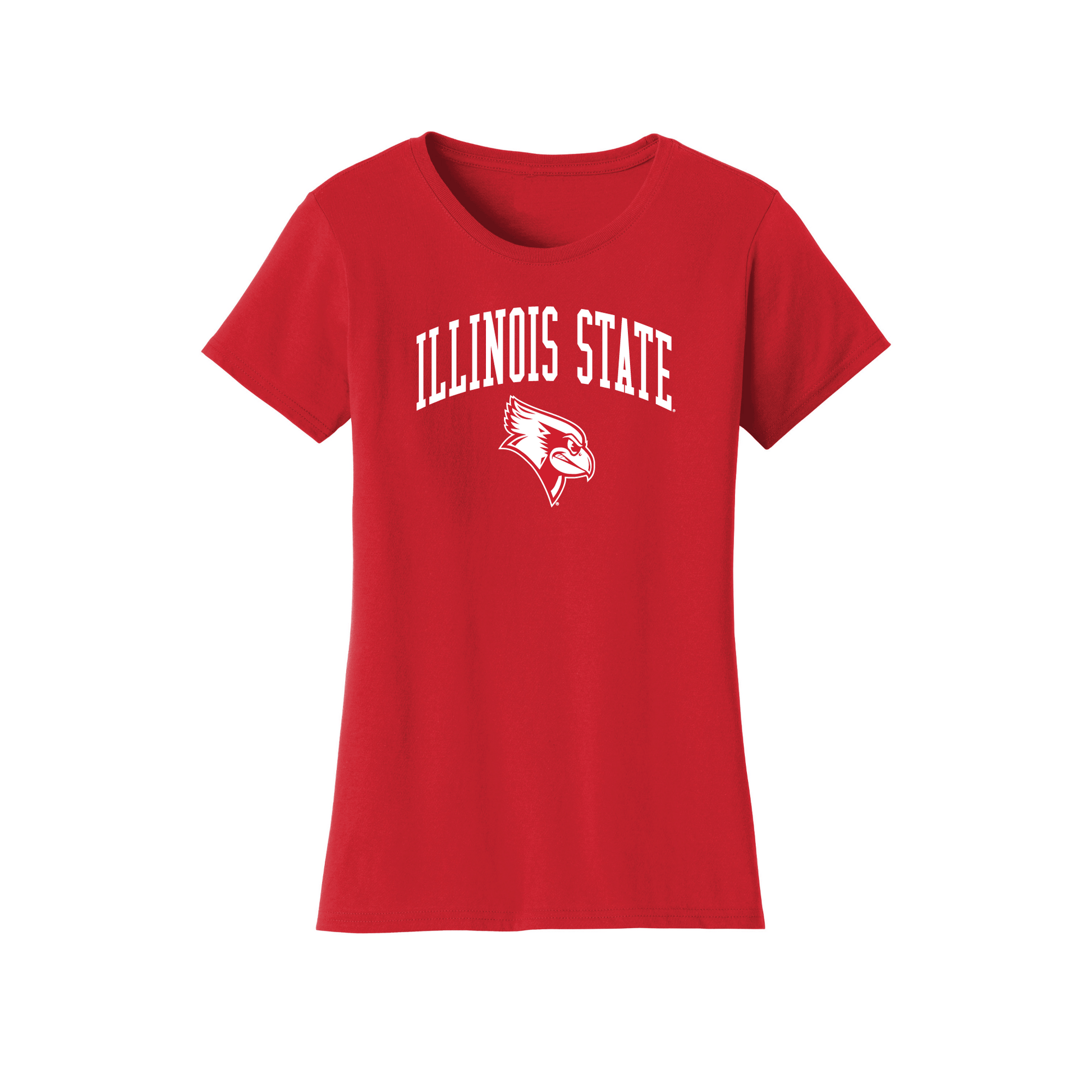Illinois State University Redbirds Jumbo Arch Womens T-Shirt
