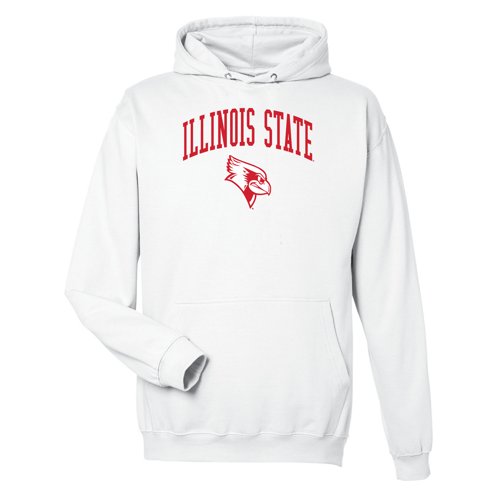 Illinois State University Redbirds Jumbo Arch Hooded Sweatshirt