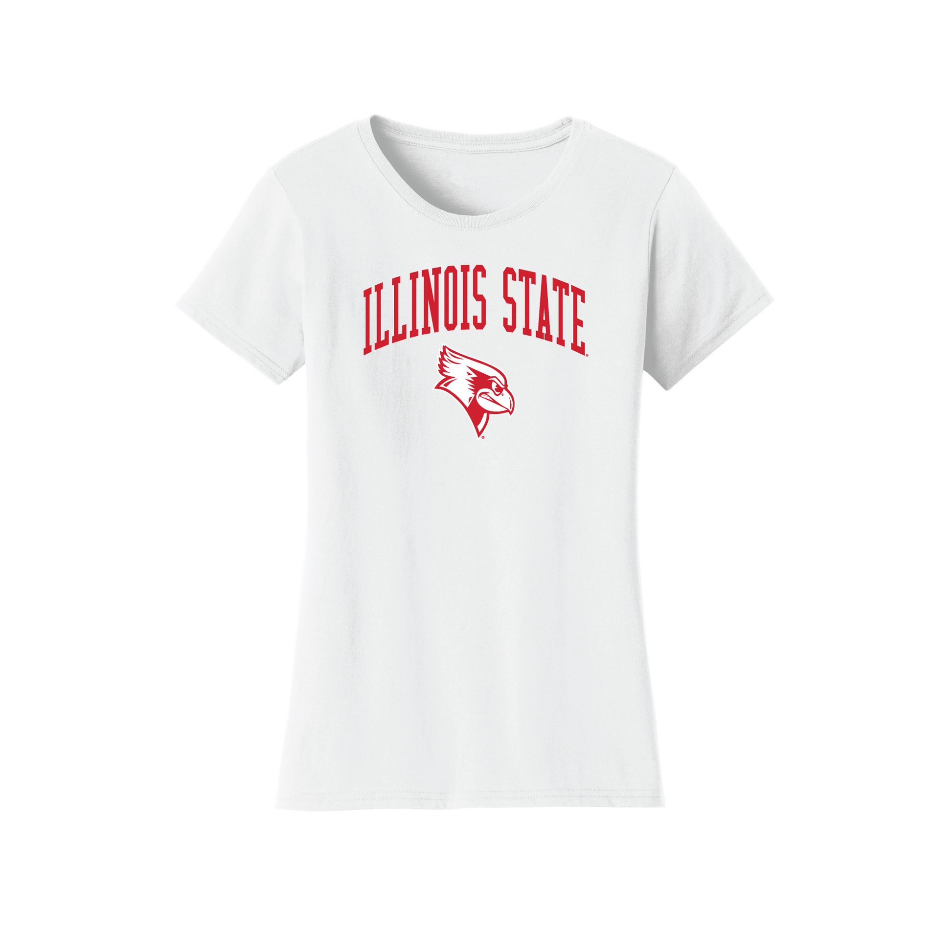 Illinois State University Redbirds Jumbo Arch Womens T-Shirt