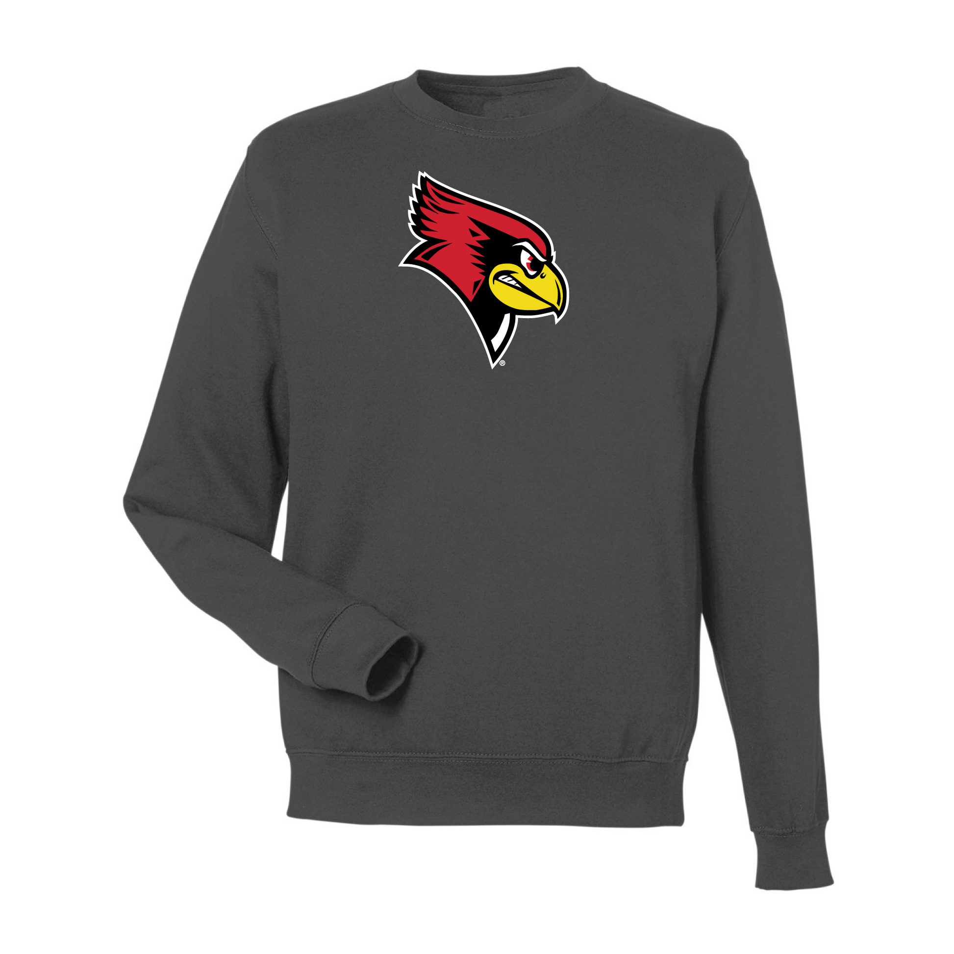 Illinois State University Redbirds Jumbo Logo Crewneck Sweatshirt