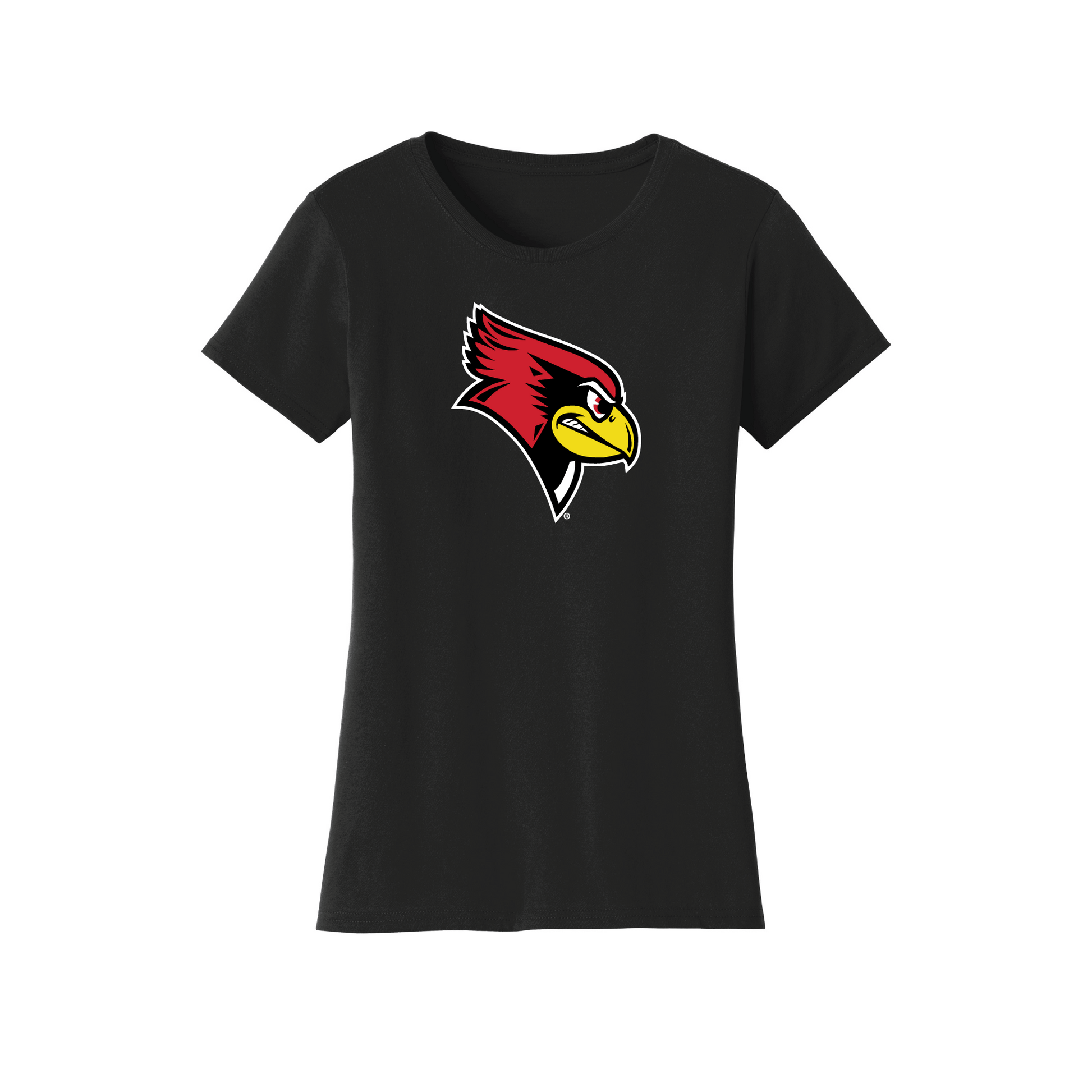 Illinois State University Redbirds Jumbo Logo Womens T-Shirt