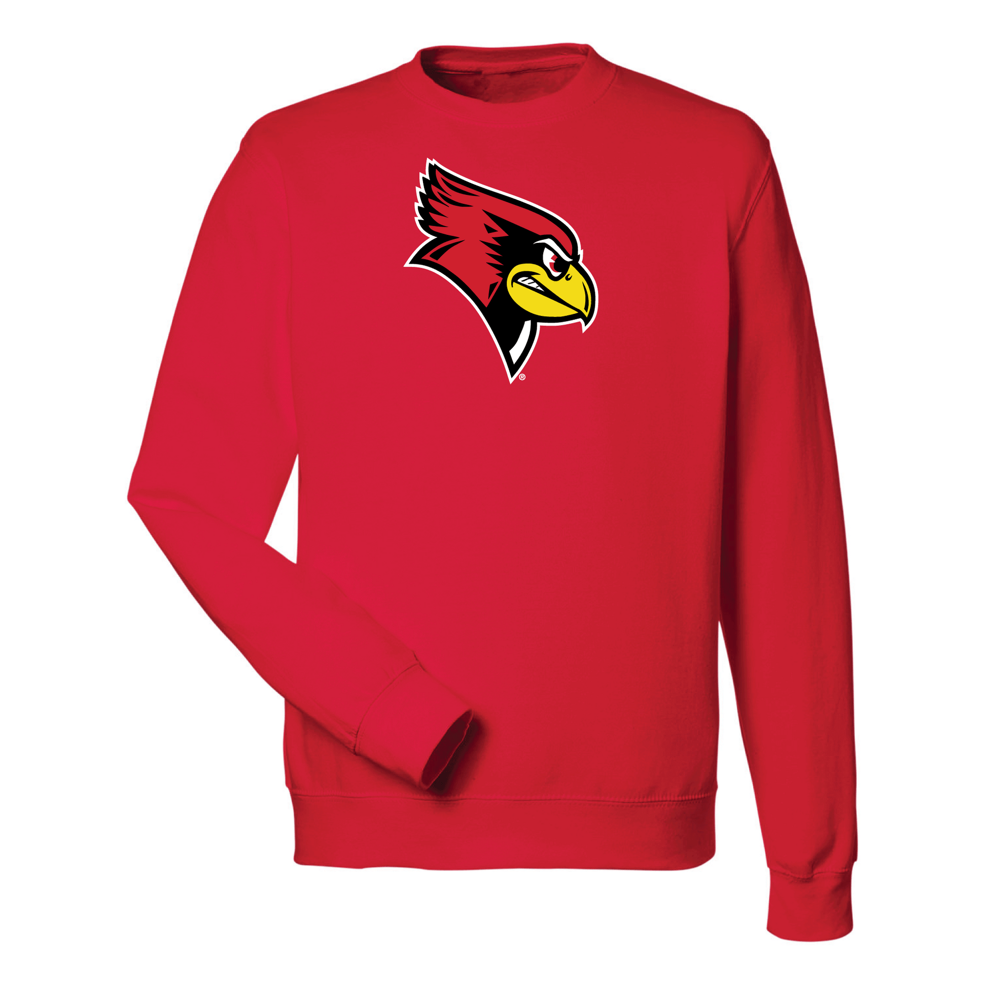 Illinois State University Redbirds Jumbo Logo Crewneck Sweatshirt