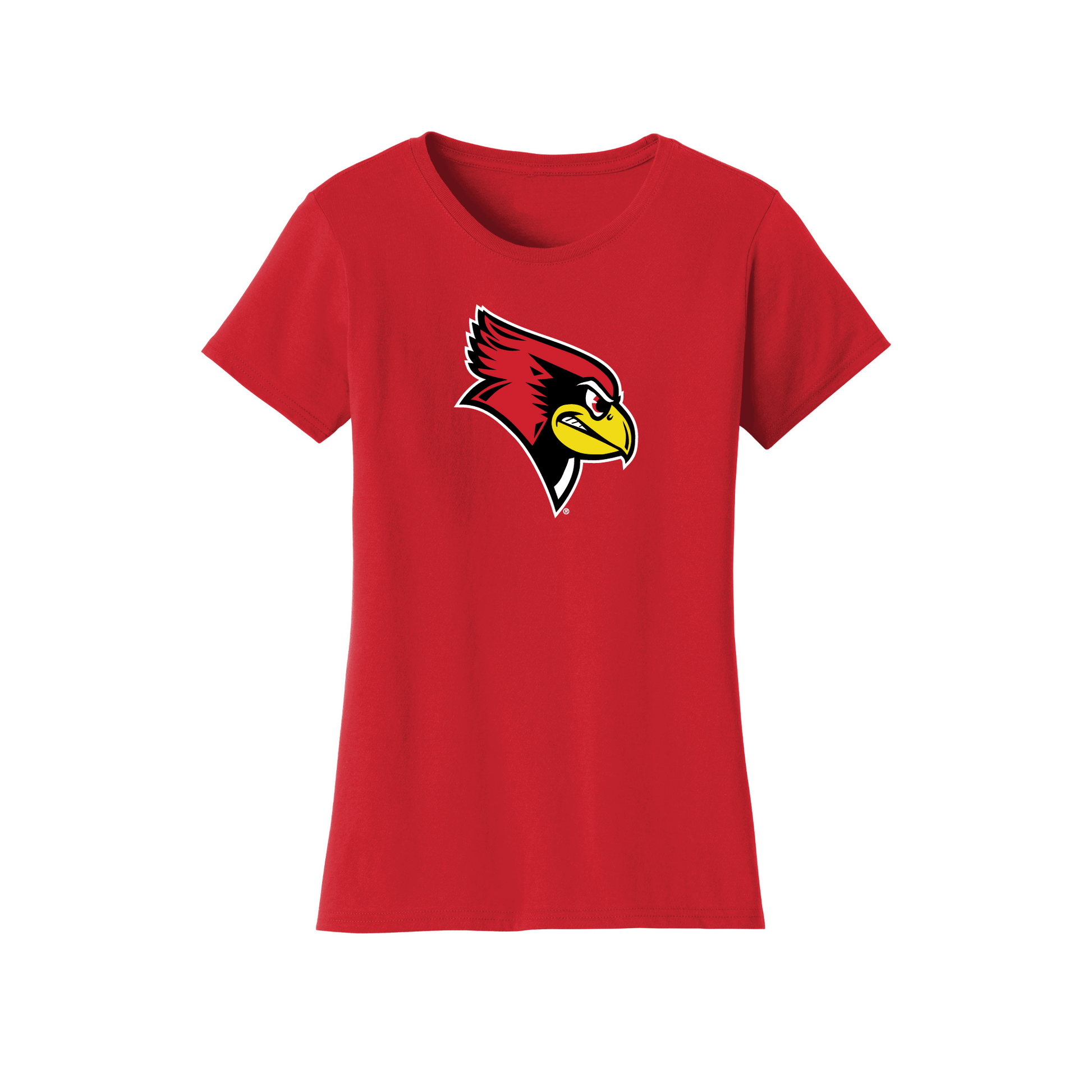 Illinois State University Redbirds Jumbo Logo Womens T-Shirt