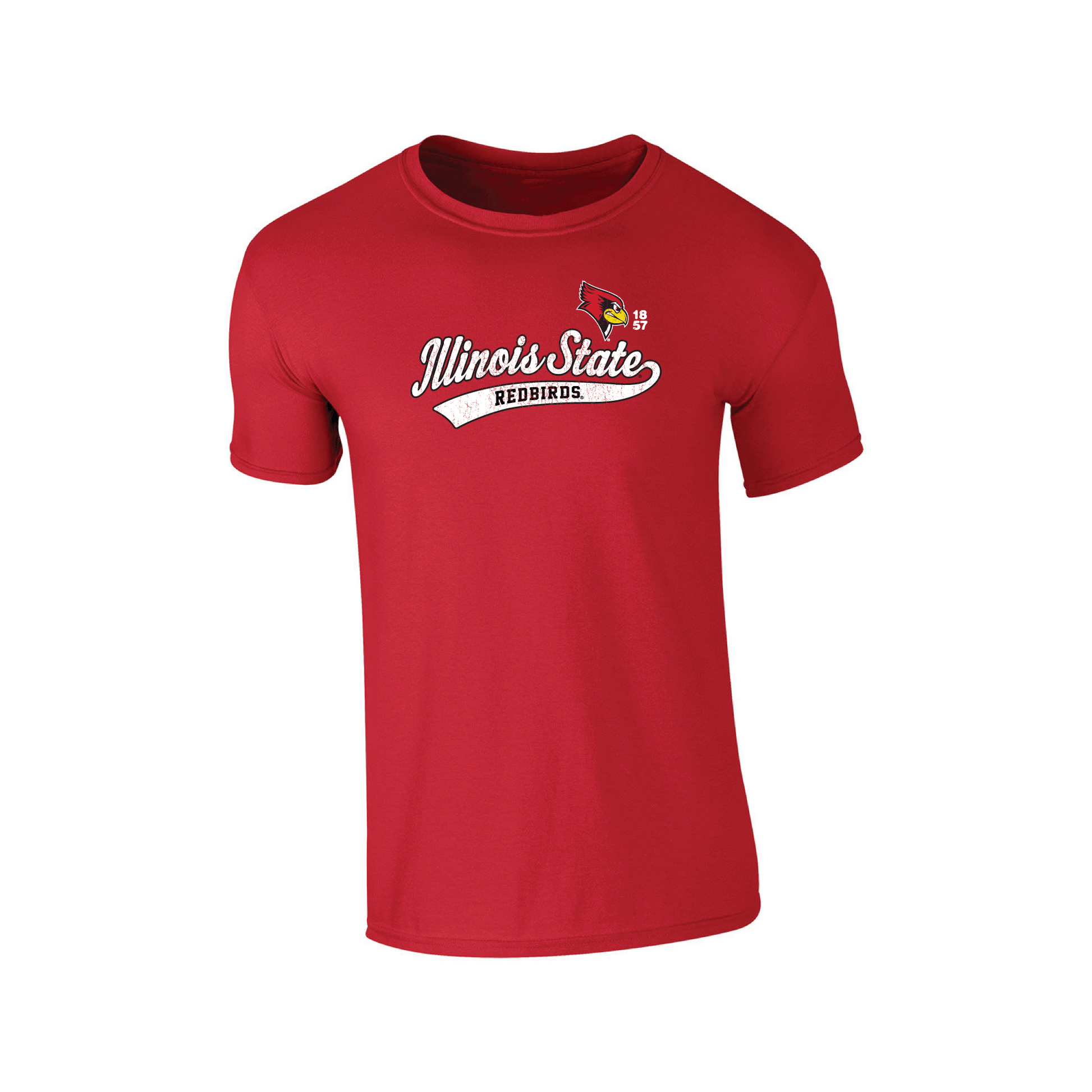 Illinois State University Redbirds Old School Adult T-Shirt