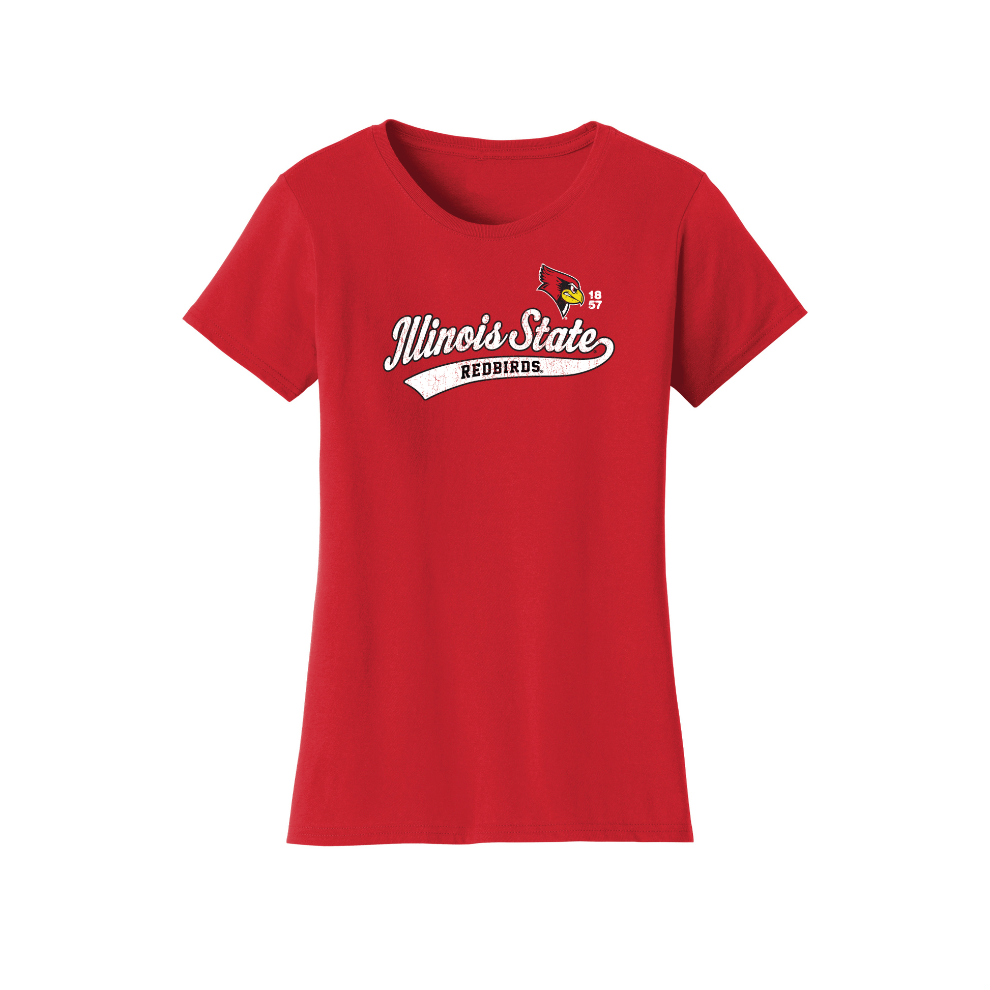 Illinois State University Redbirds Old School Womens T-Shirt