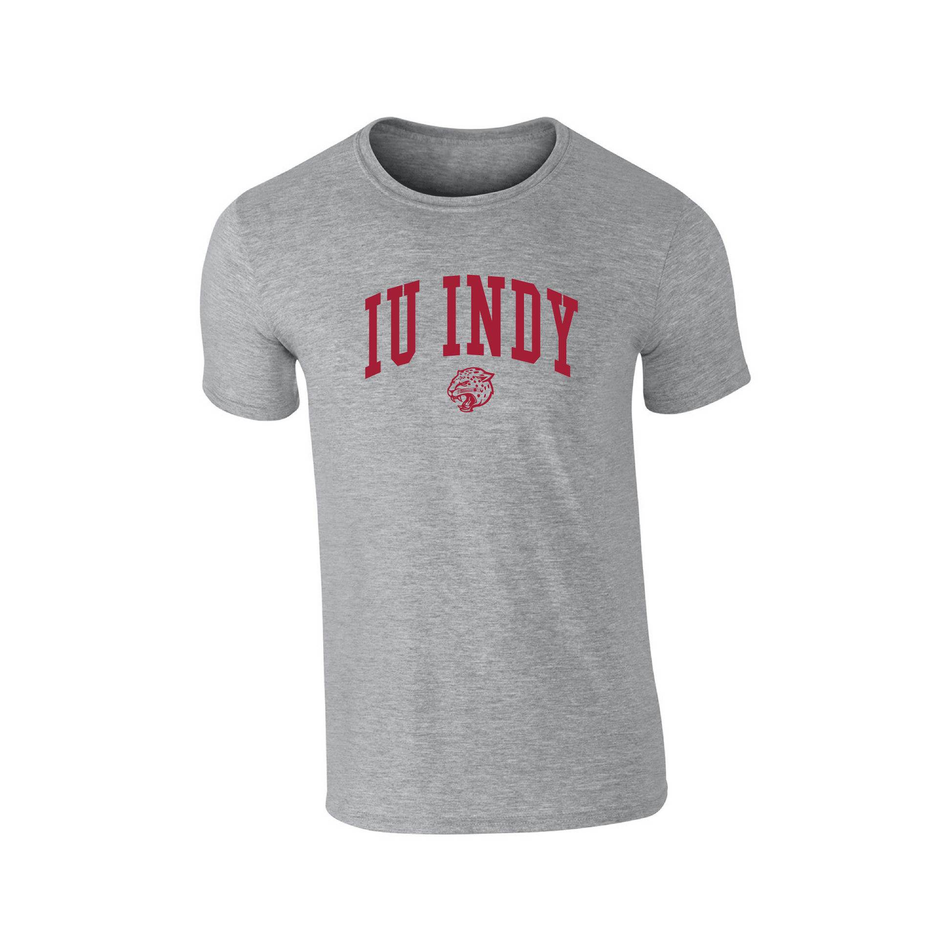 Indiana University Indianapolis Jaguars Jumbo Arch Adult T-Shirt